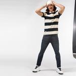 Erkek Slim Fit Mavi Jean Pantolon