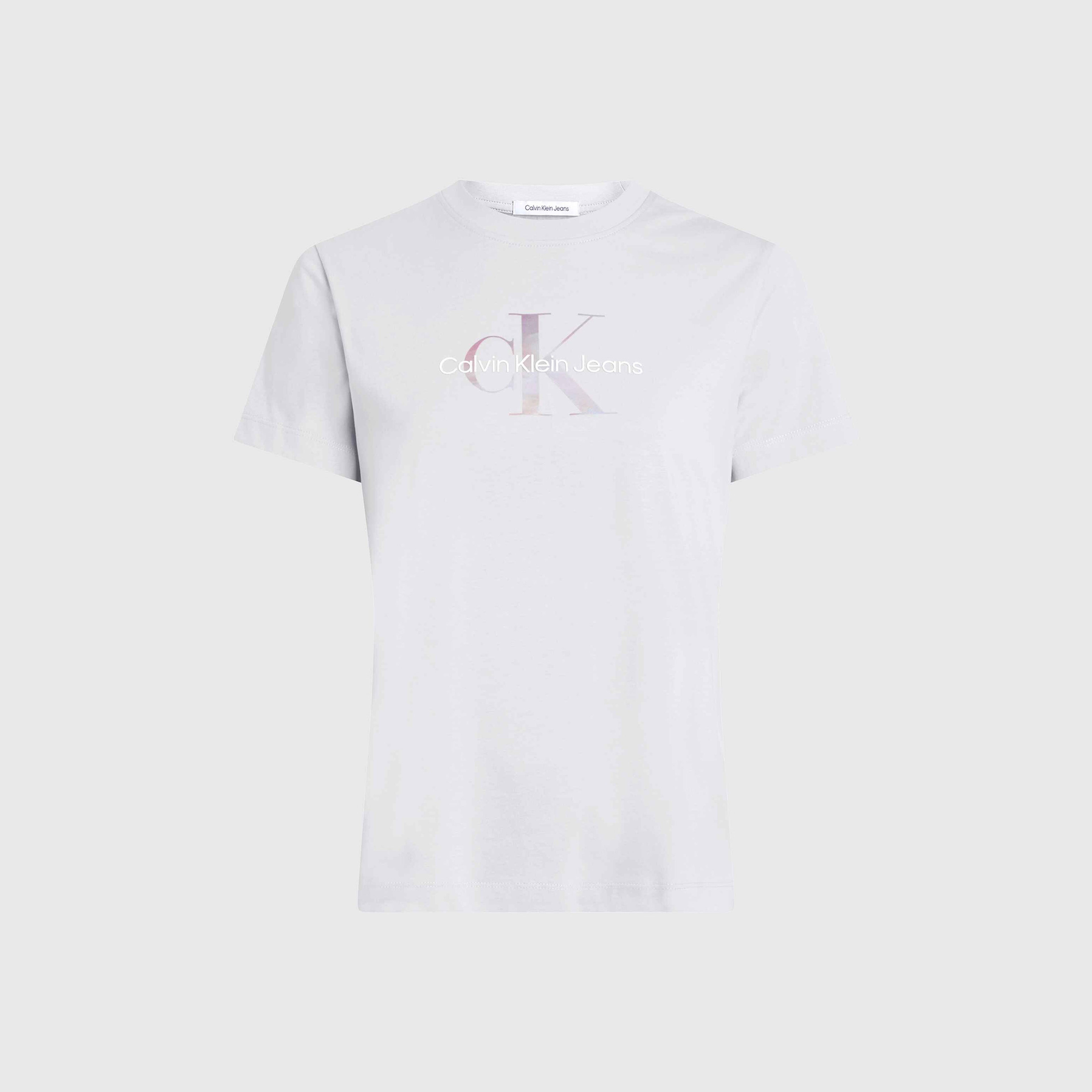 Calvin Klein Kadın Gri T-Shirt