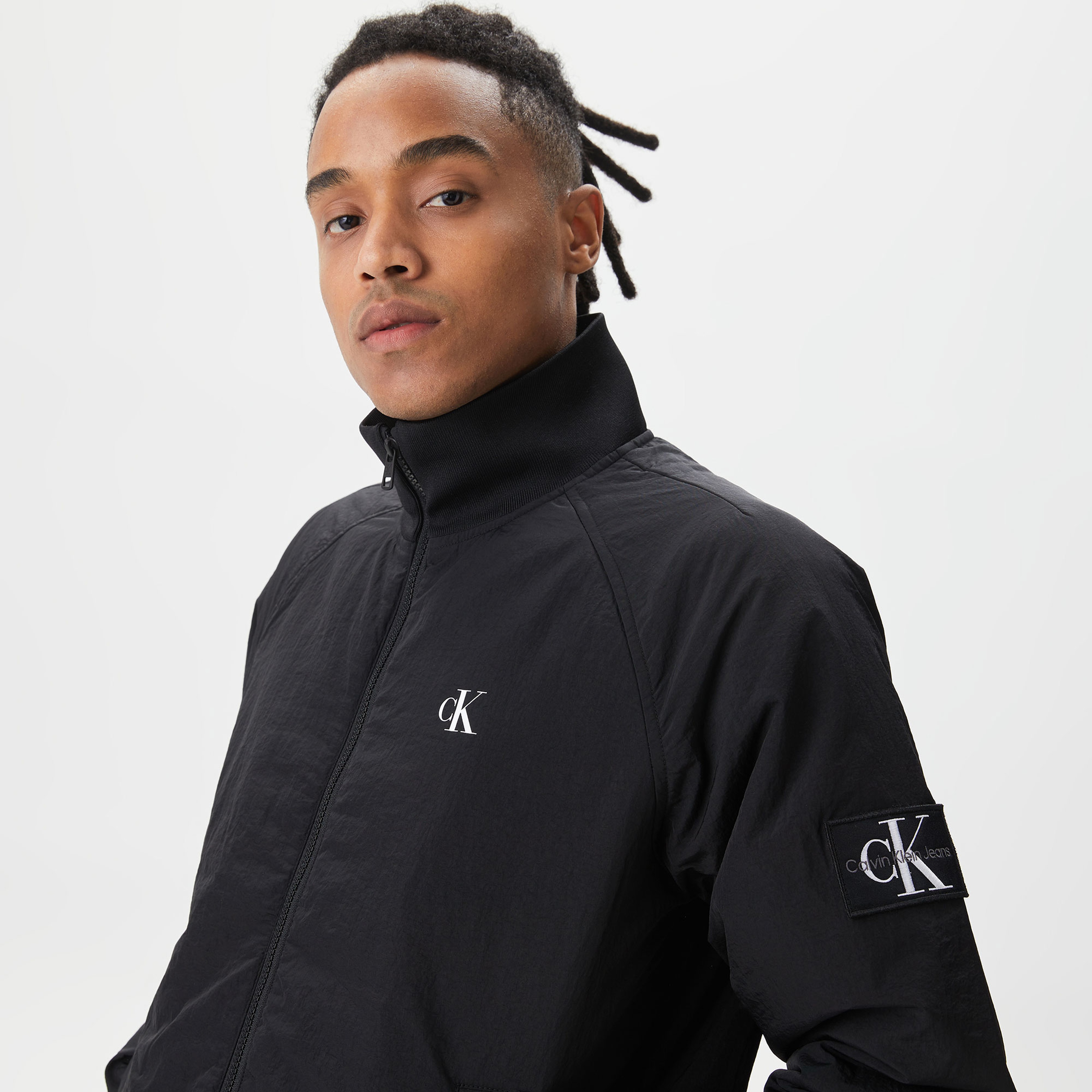 Calvin Klein Erkek Siyah Mont