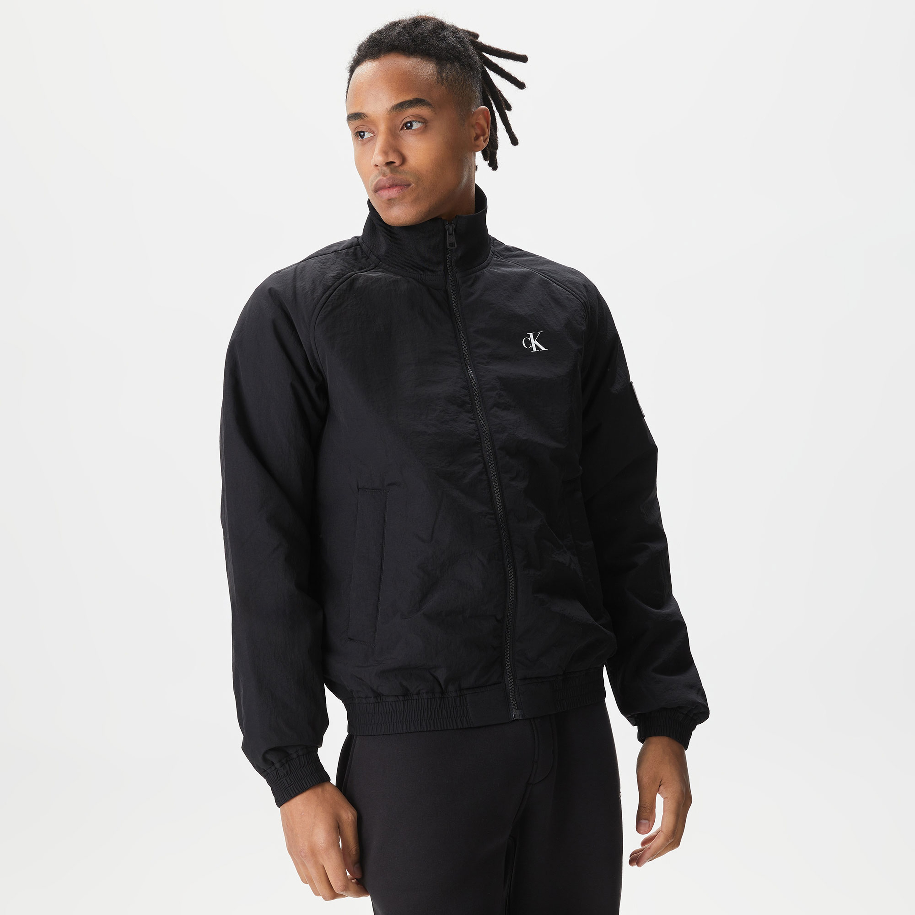 Calvin Klein Erkek Siyah Mont