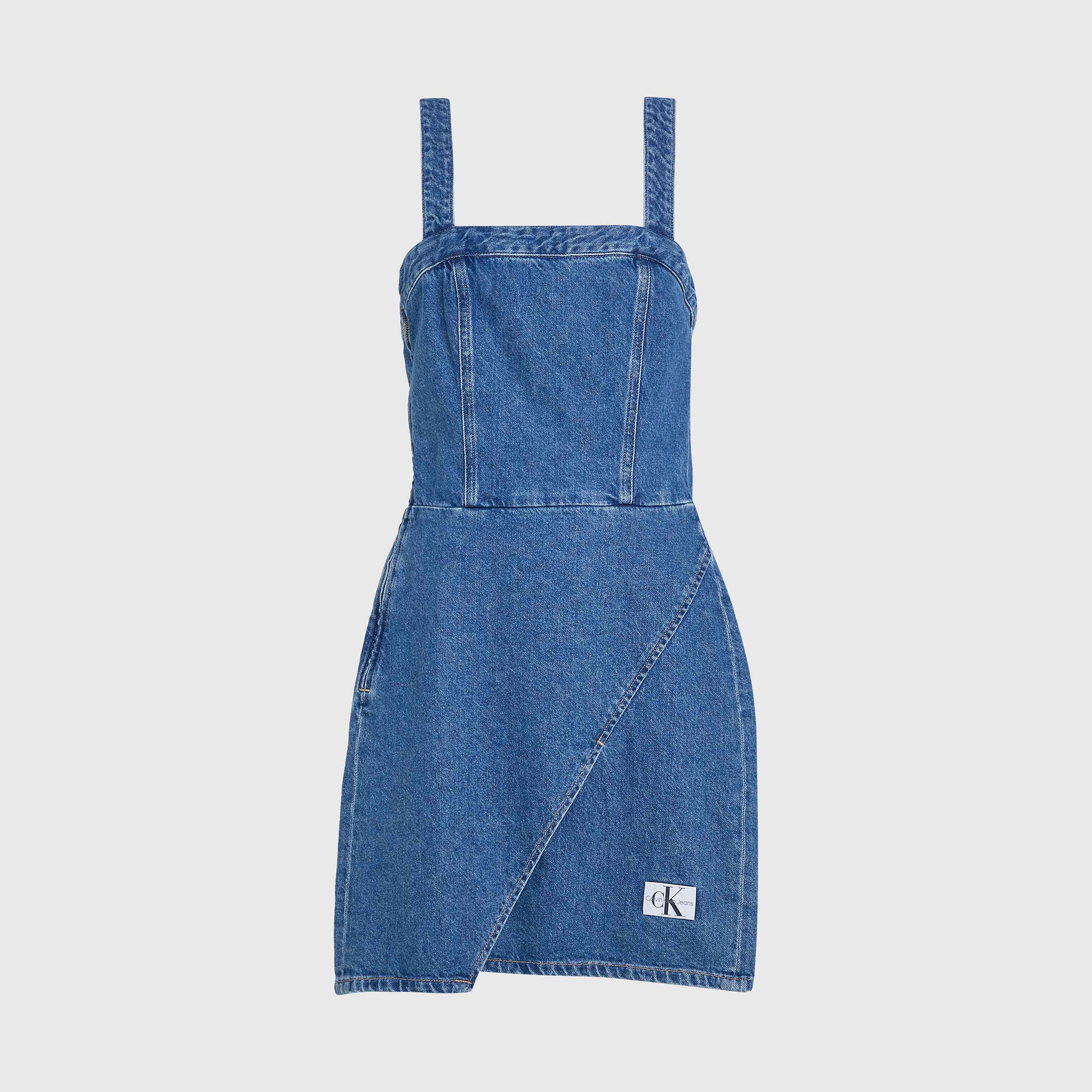 Calvin Klein Kadın Mavi Elbise