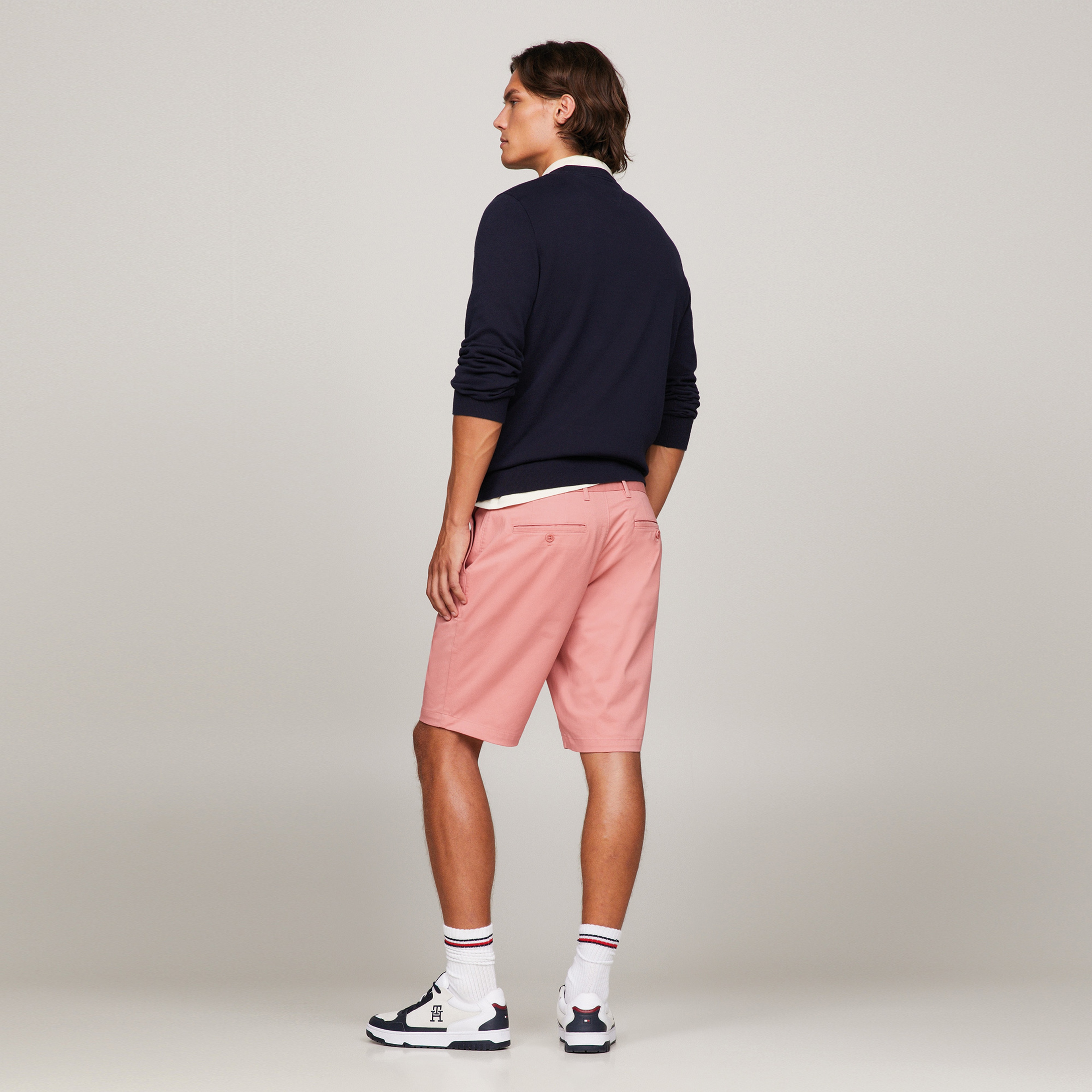 Tommy Hilfiger Erkek Pembe Şort