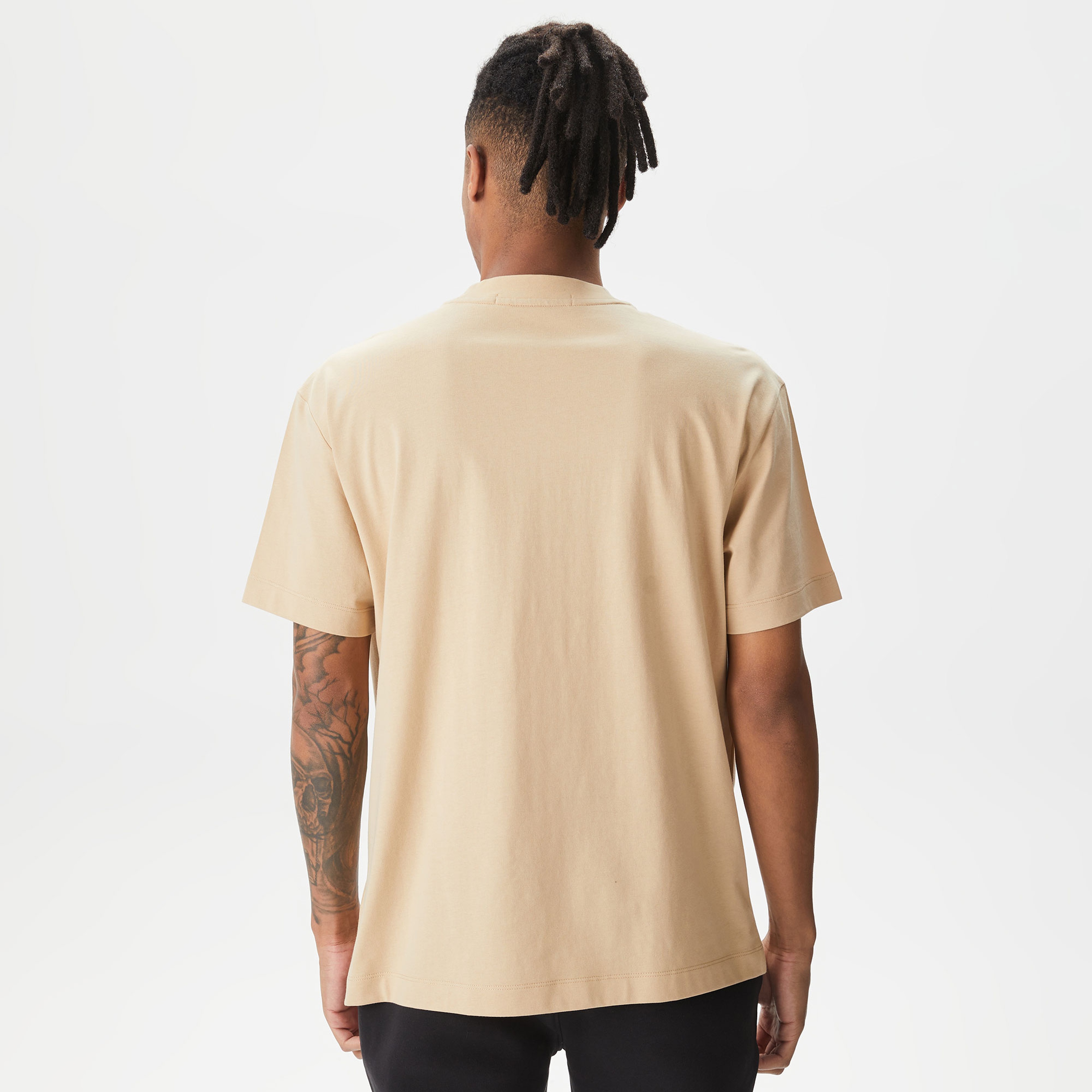 Calvin Klein Erkek Bej Tshirt
