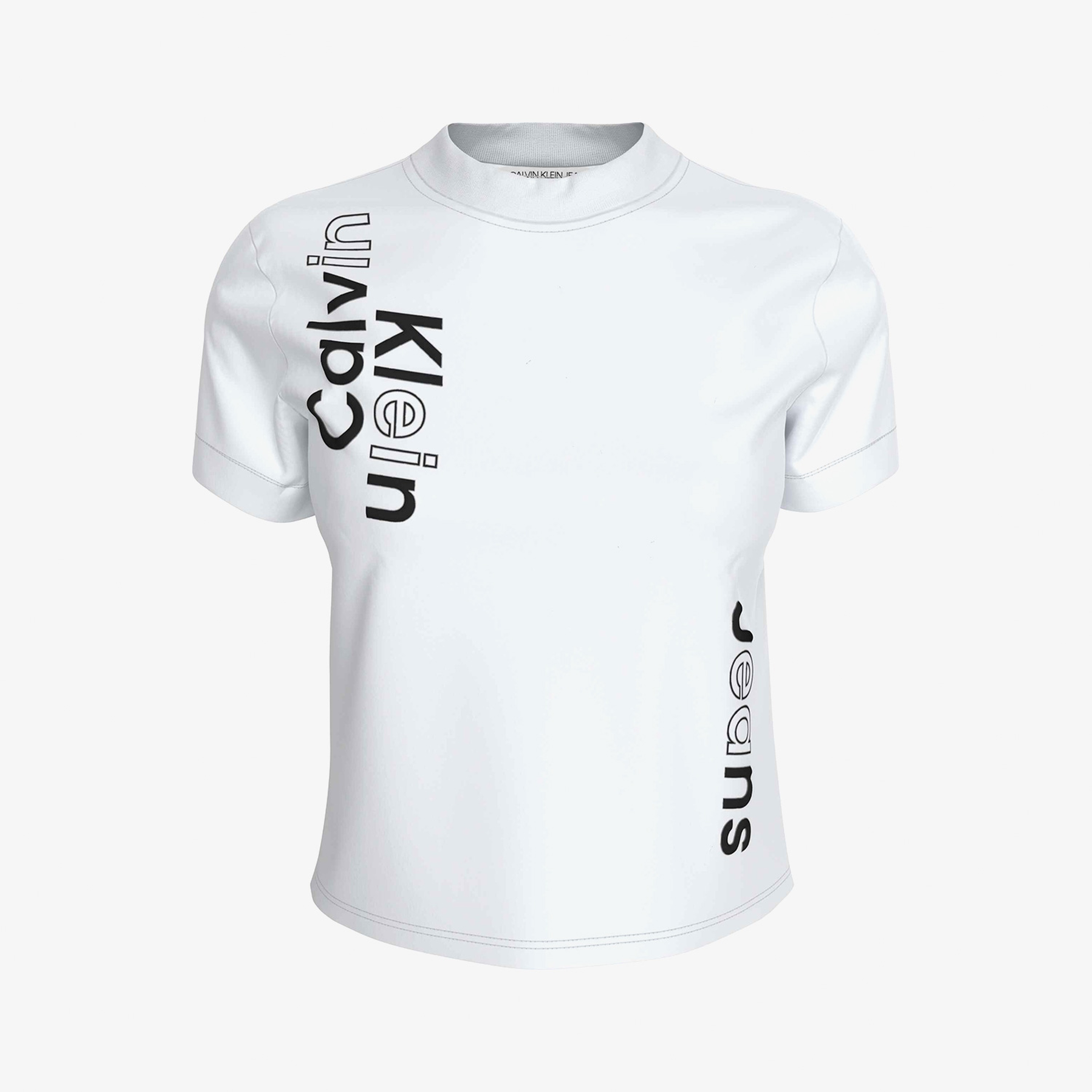 Calvin Klein Kadın Beyaz T-Shirt