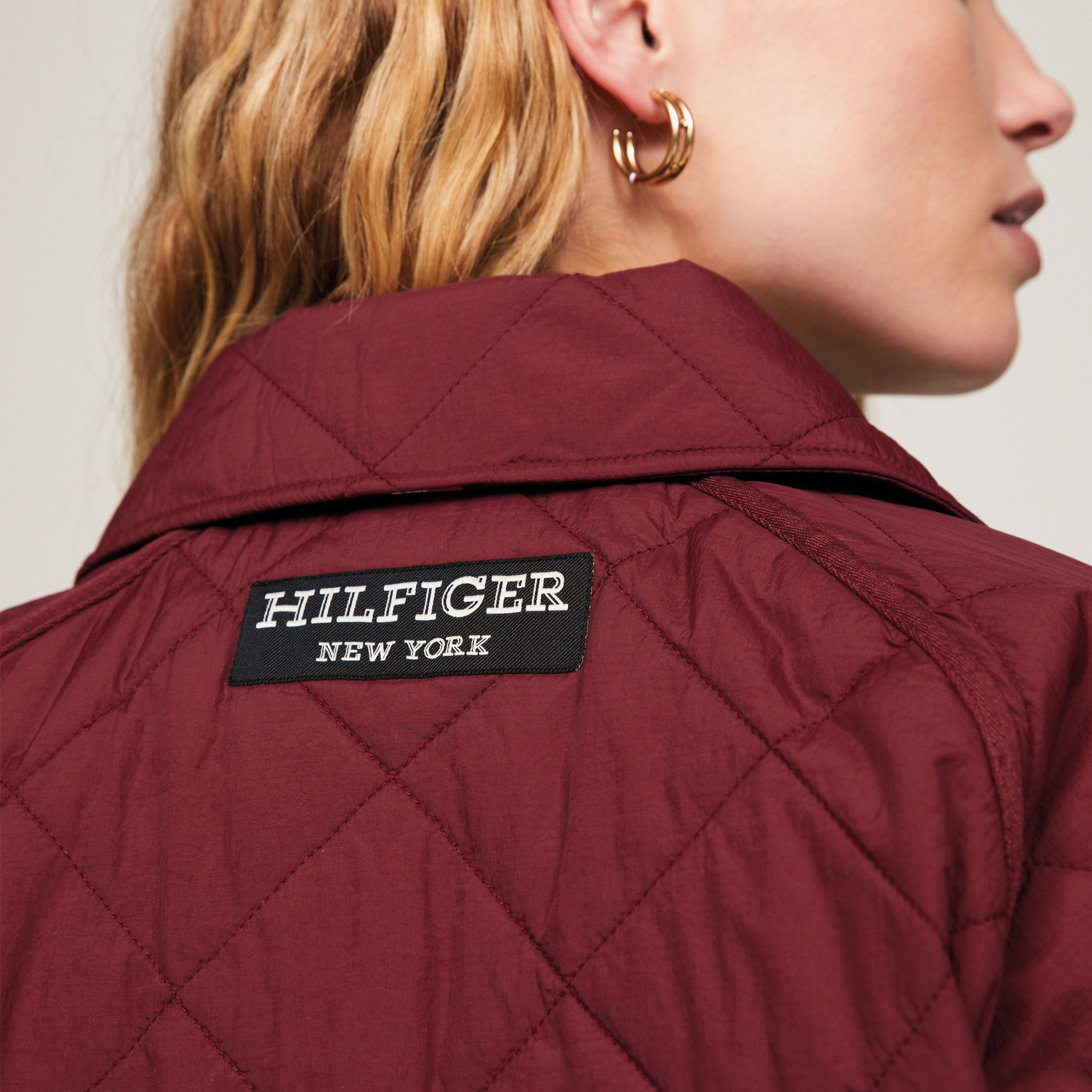 Tommy Hilfiger Kadın Mor Mont