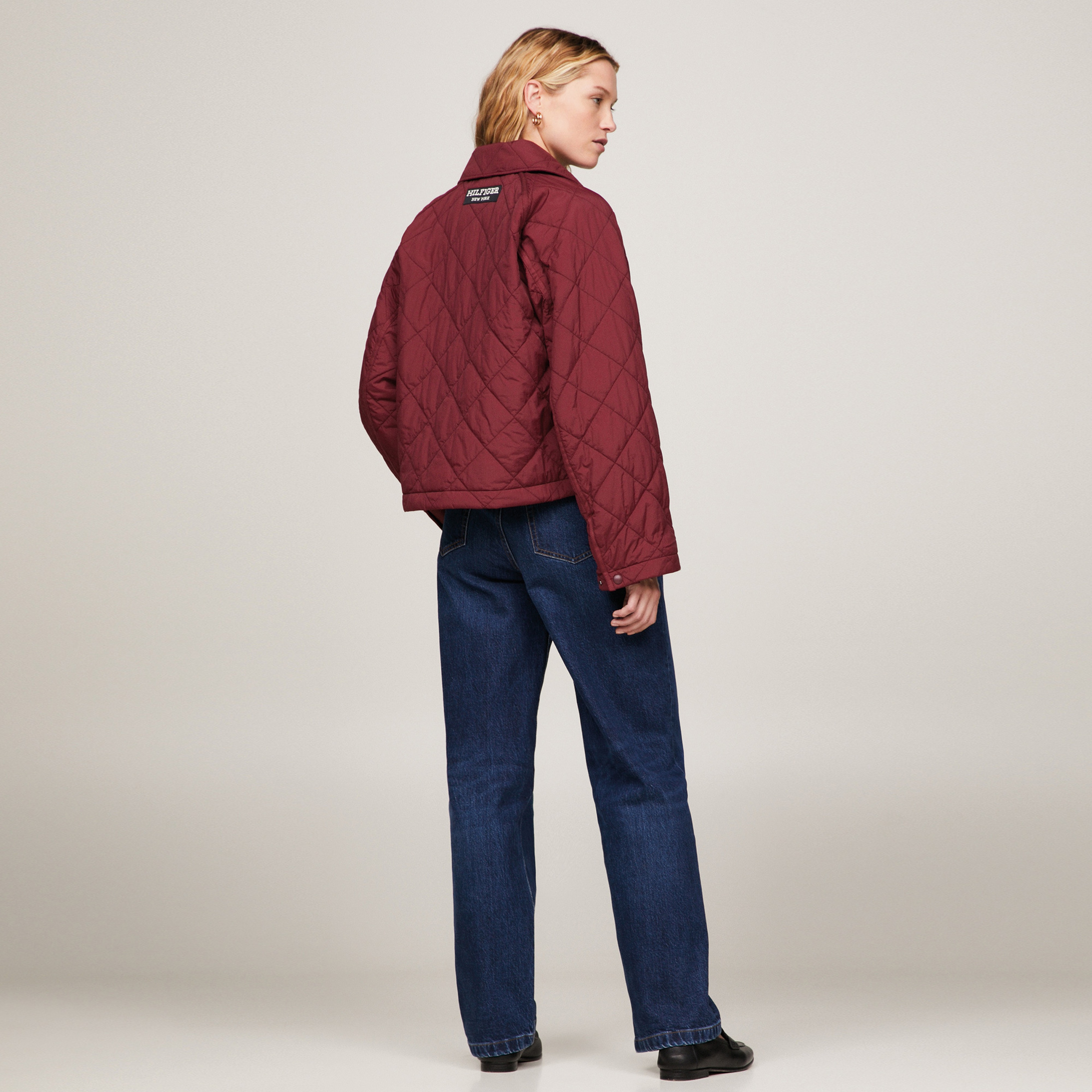 Tommy Hilfiger Kadın Mor Mont