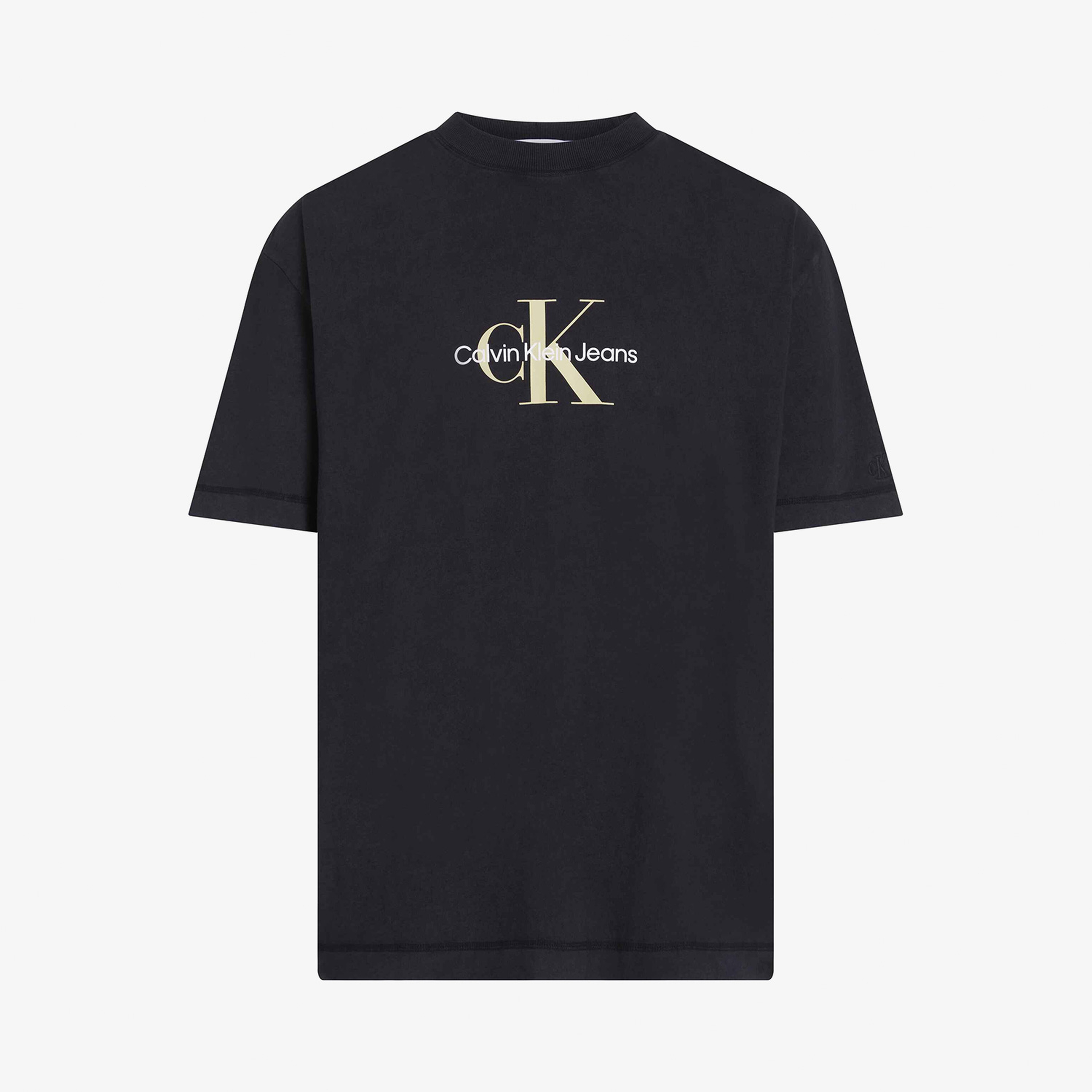 Calvin Klein Archival Monologo Erkek Siyah T-Shirt