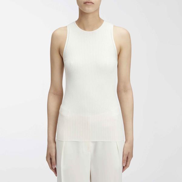 Calvin Klein Kadın Beyaz Triko