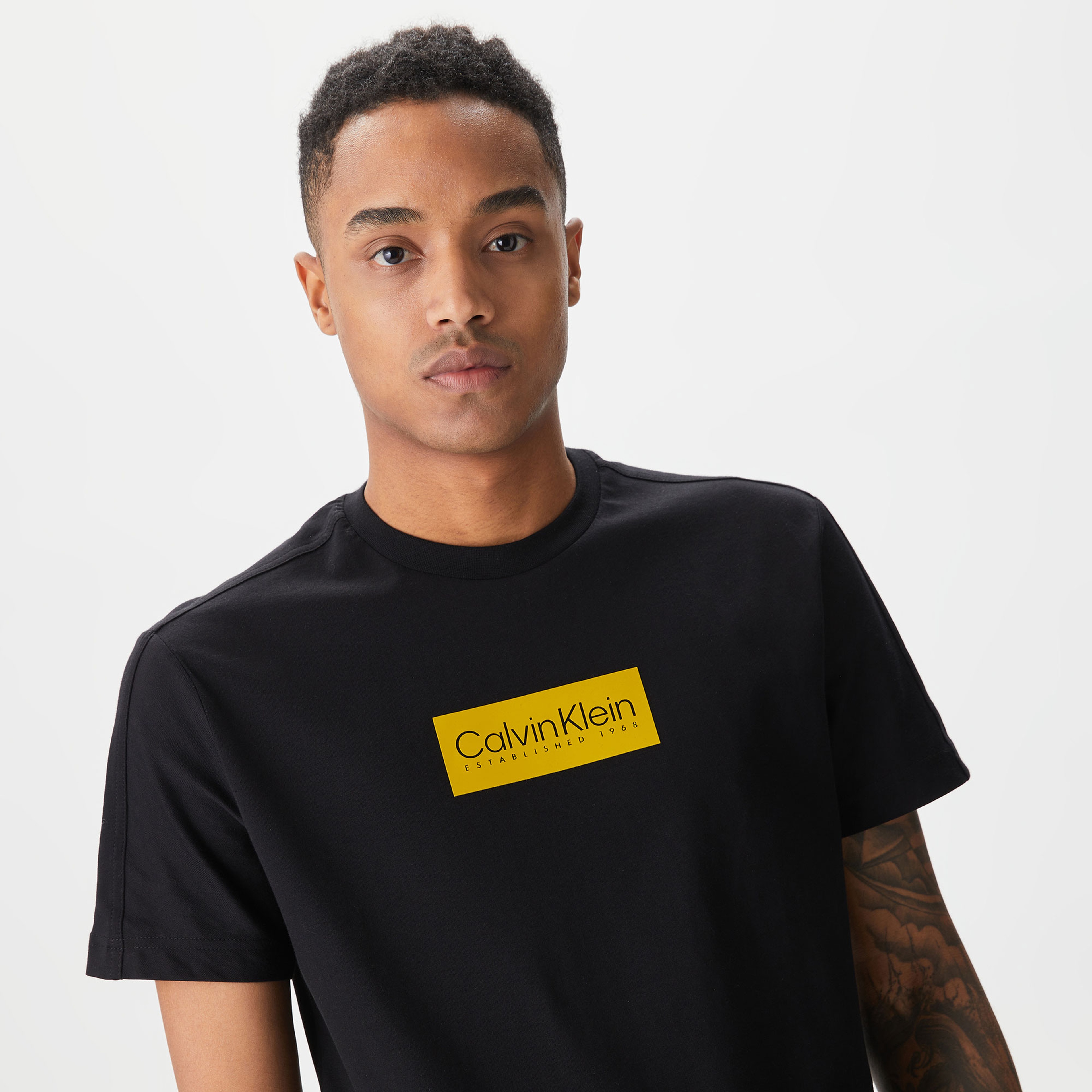 Calvin Klein Erkek Siyah Tshirt