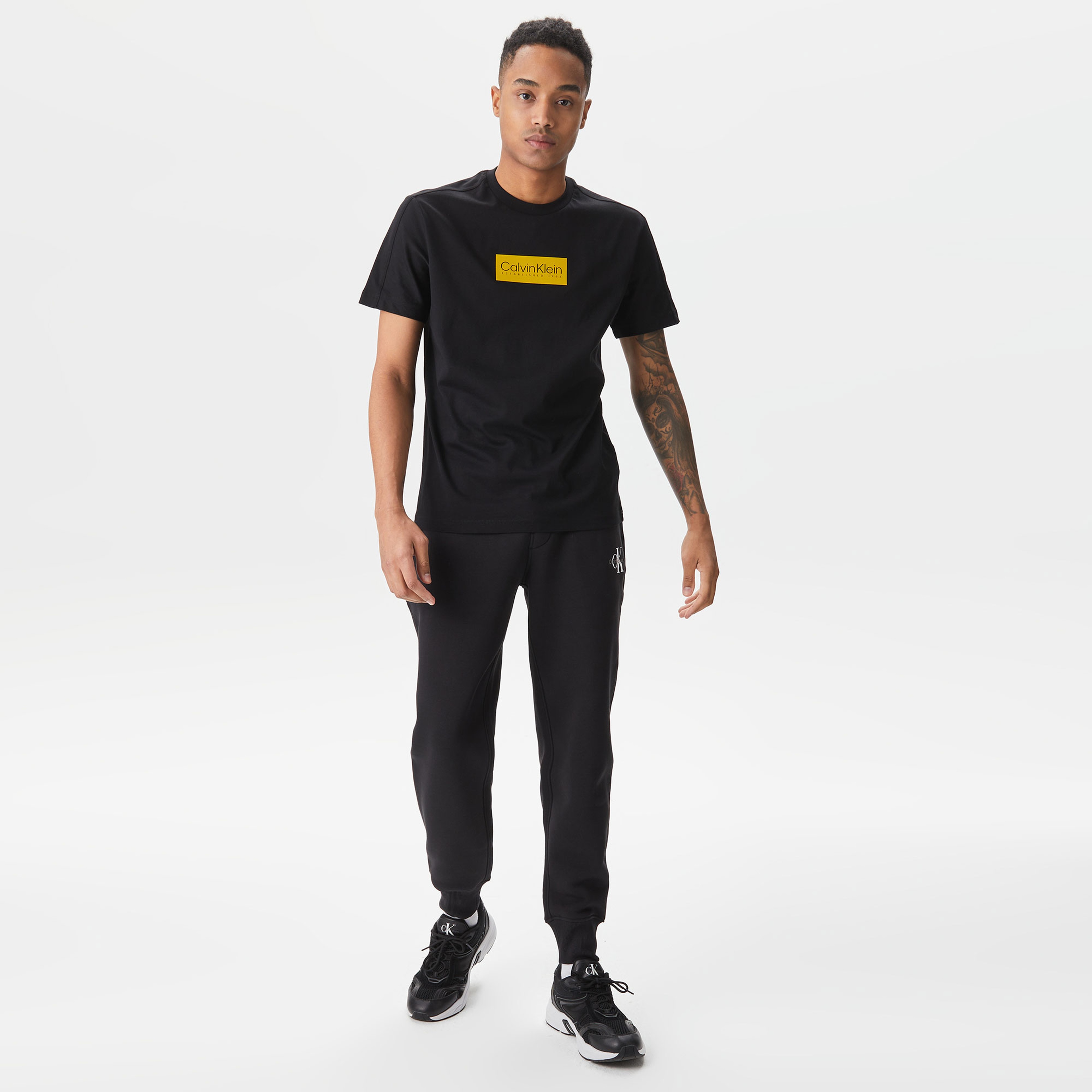 Calvin Klein Erkek Siyah Tshirt