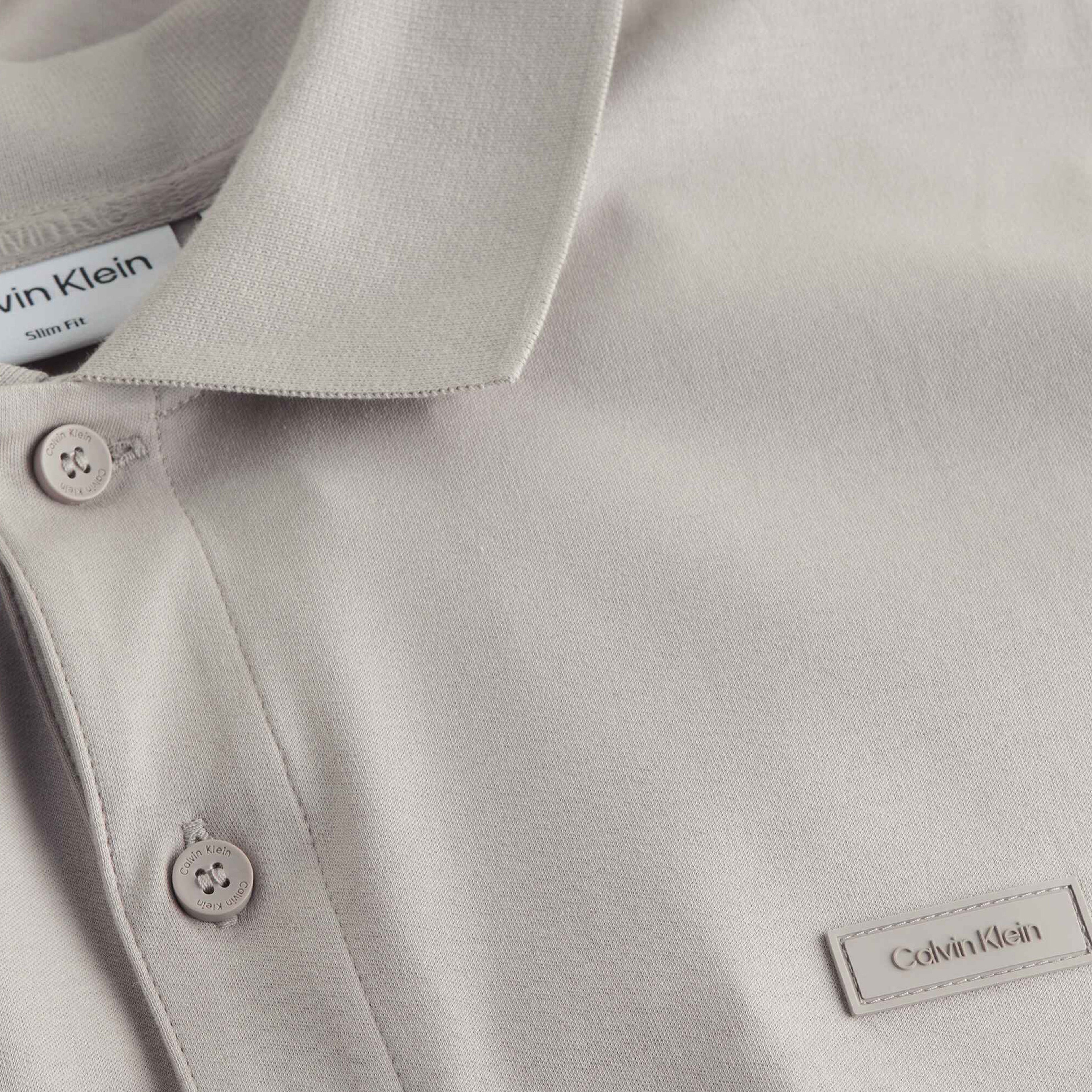 Calvin Klein Erkek Gri Polo