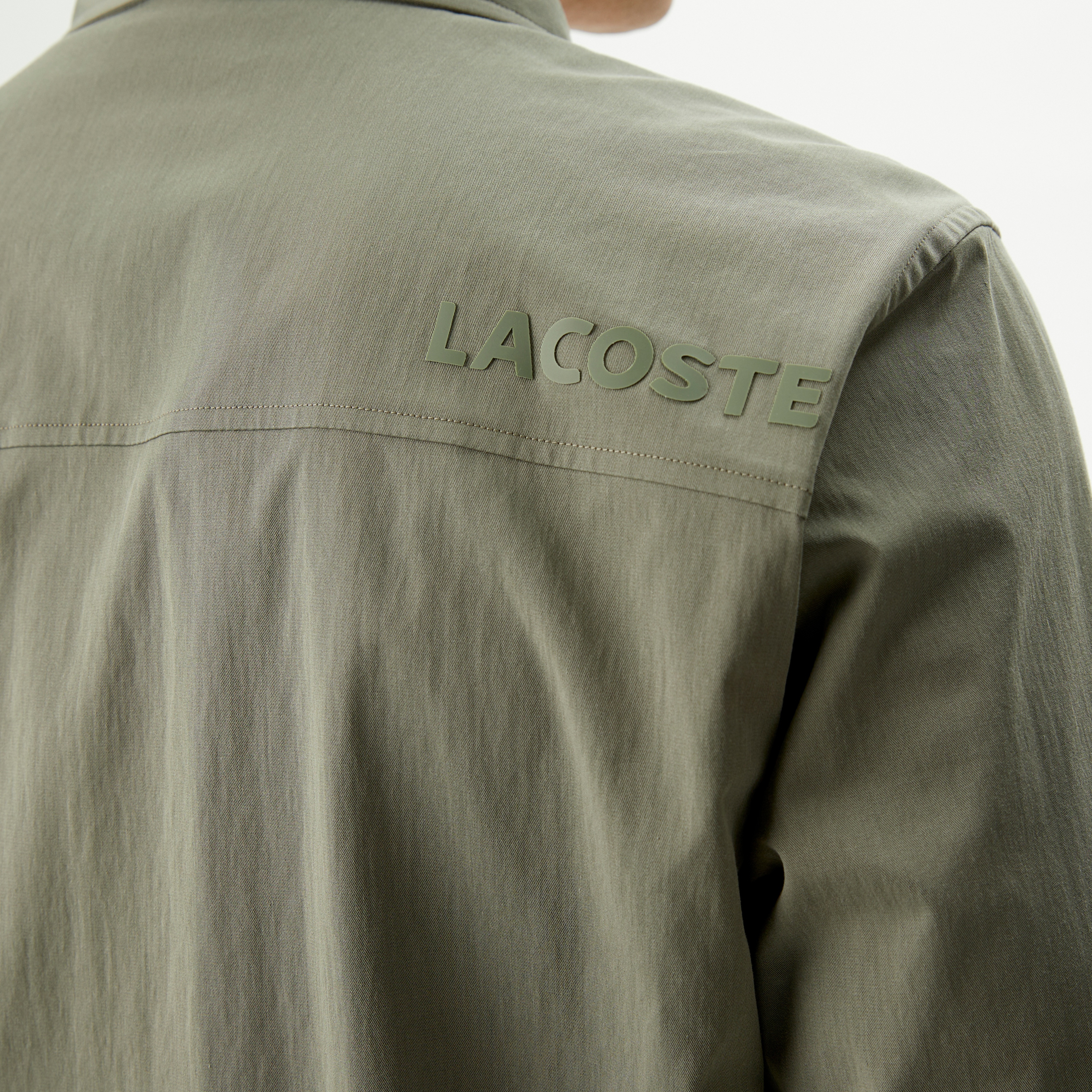 Erkek Relaxed Fit Yeşil Gömlek