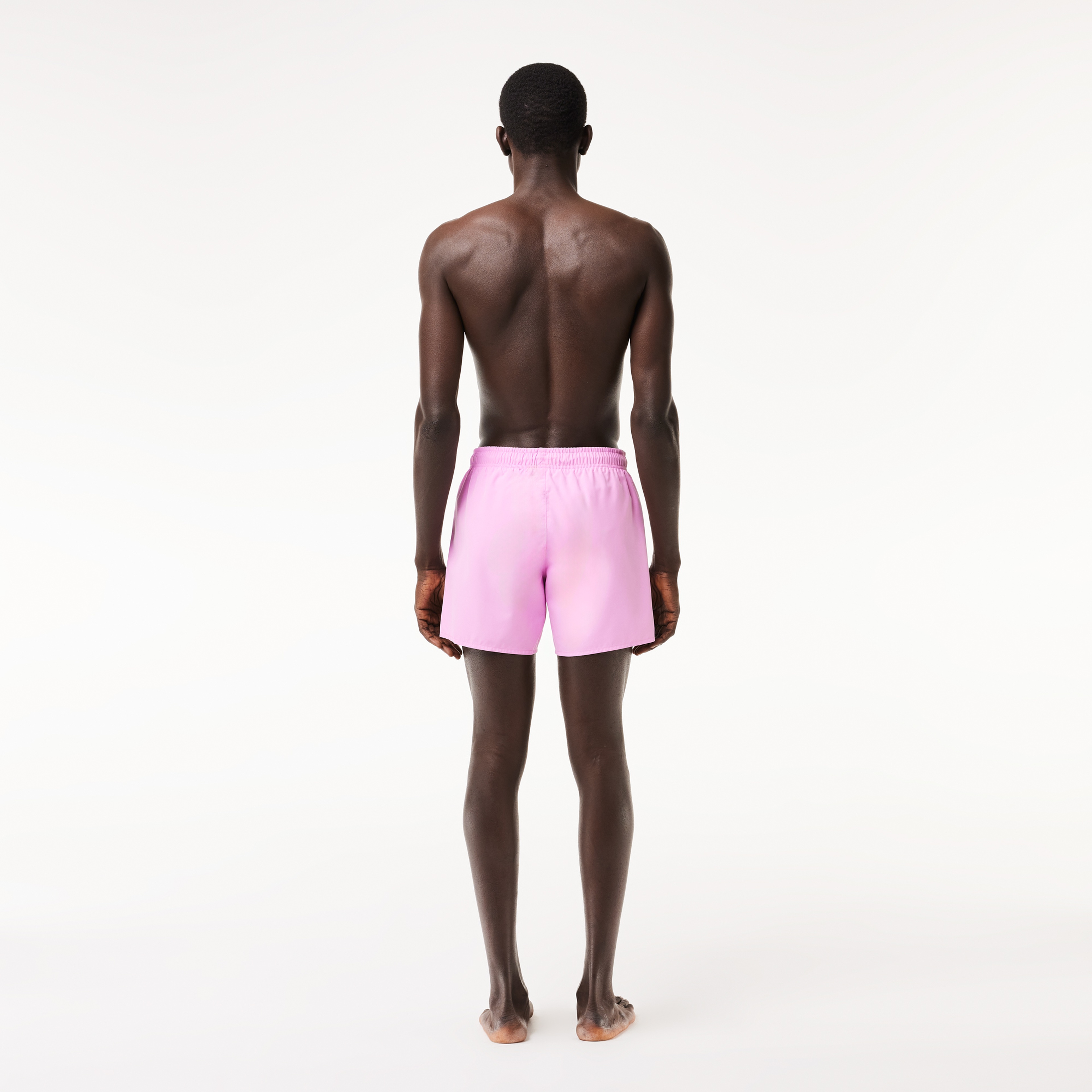 Lacoste Erkek Pembe Mayo Şort