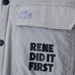 Erkek Regular Fit Baskılı Gri Gömlek