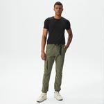 Erkek Relaxed Fit Haki Pantolon