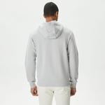 Erkek Relaxed Fit Kapüşonlu Gri Sweatshirt