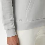 Erkek Relaxed Fit Kapüşonlu Gri Sweatshirt