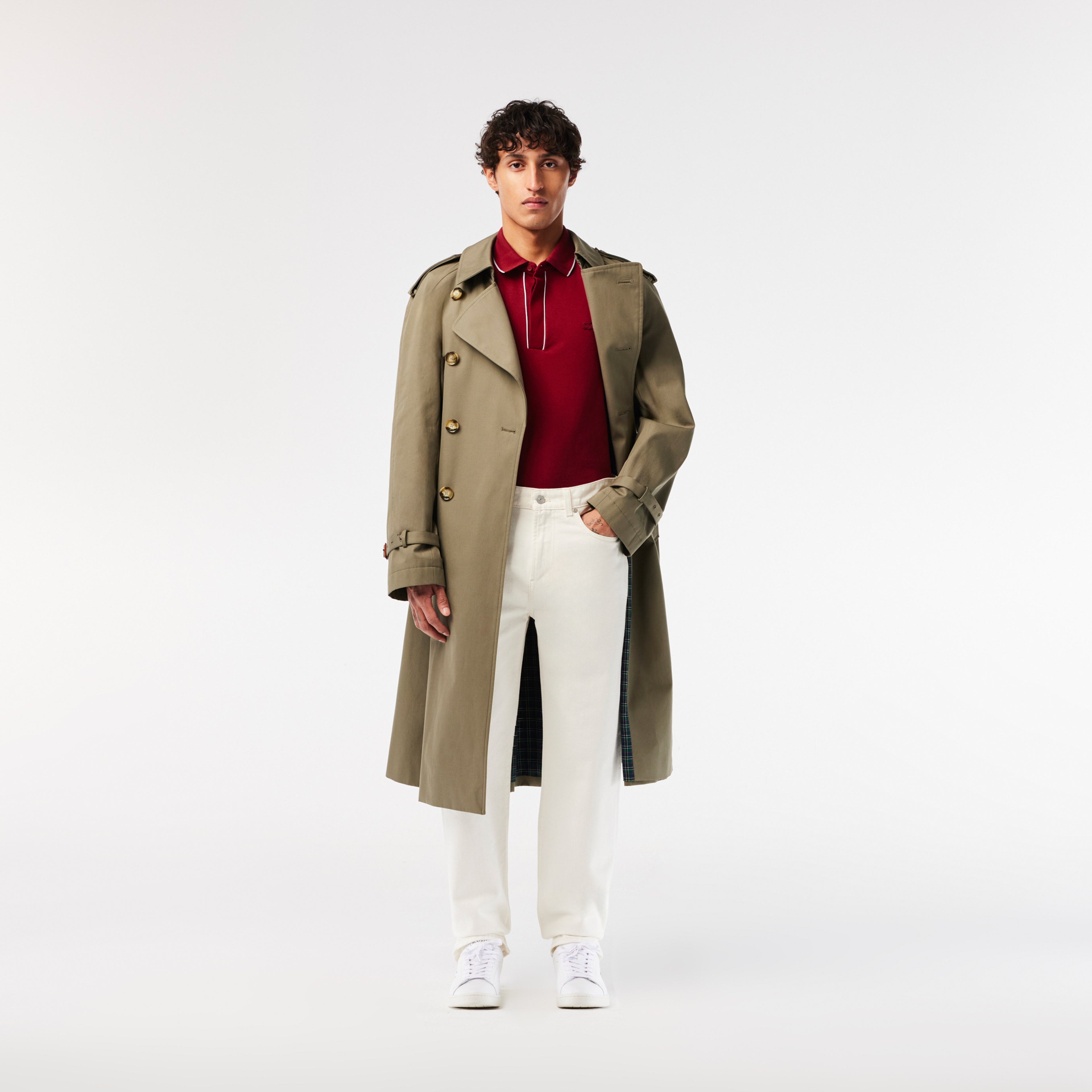 Erkek Regular Fit Organik Pamuk Kırmızı Polo