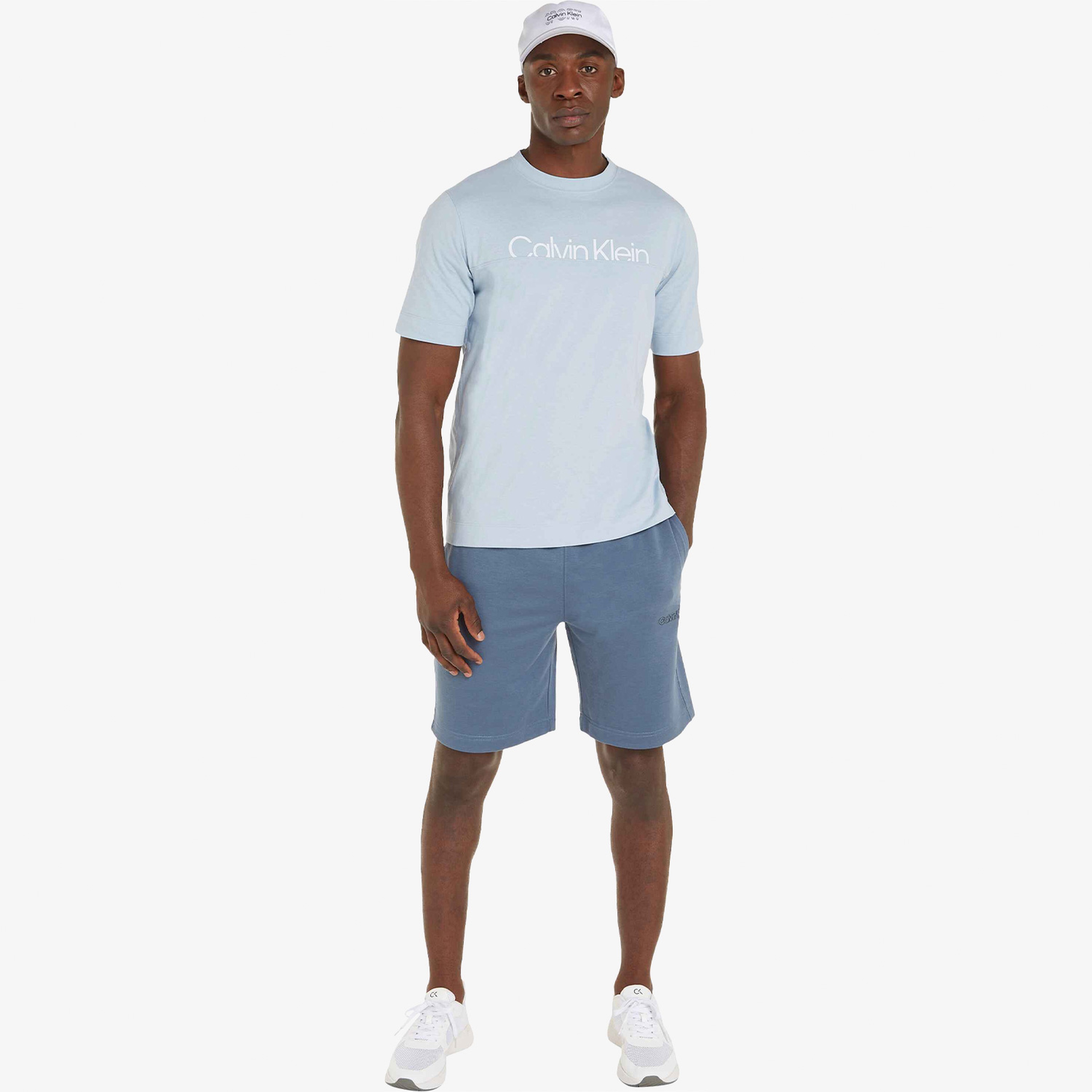 Calvin Klein Erkek Mavi Tshirt