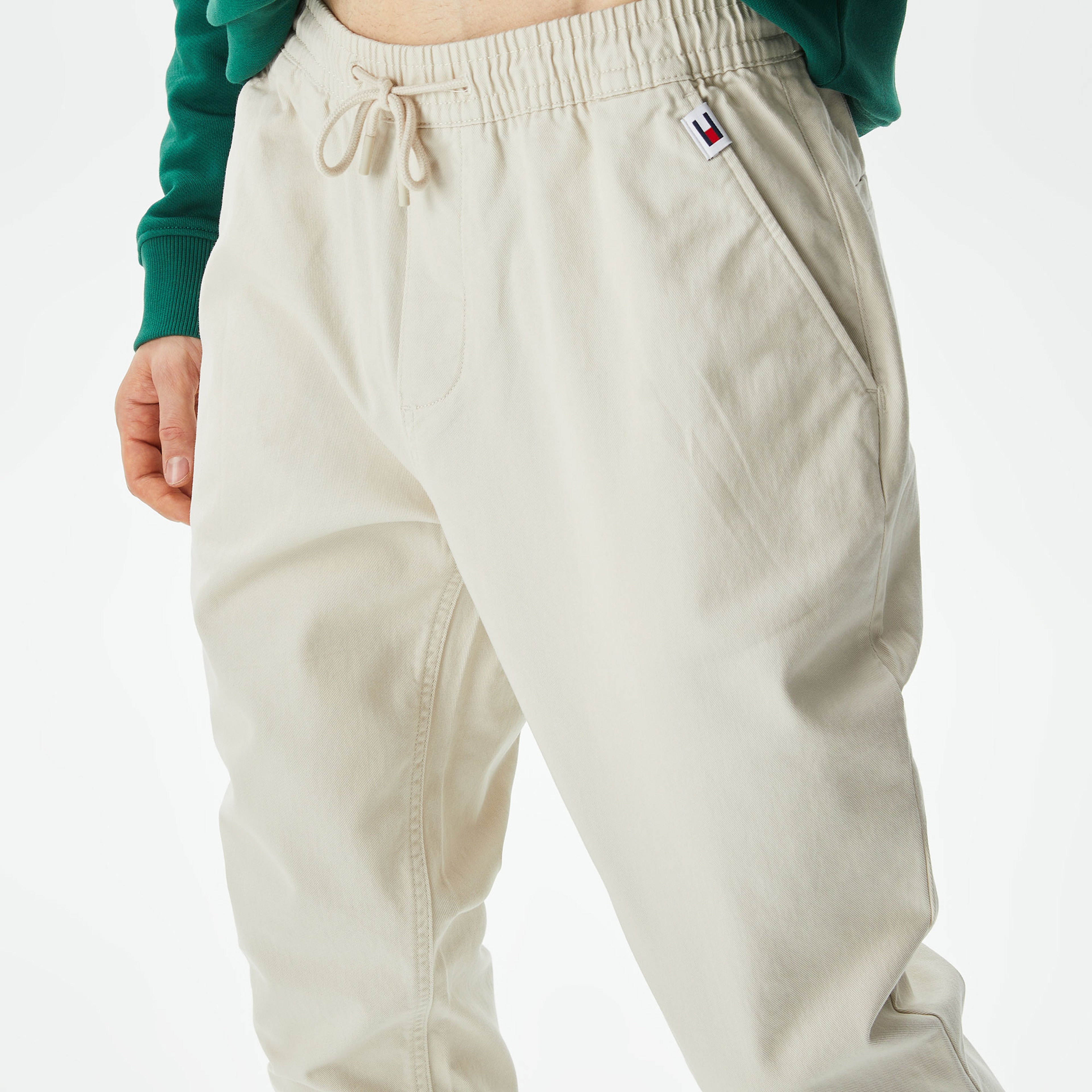 Tommy Hilfiger Erkek Bej Pantolon