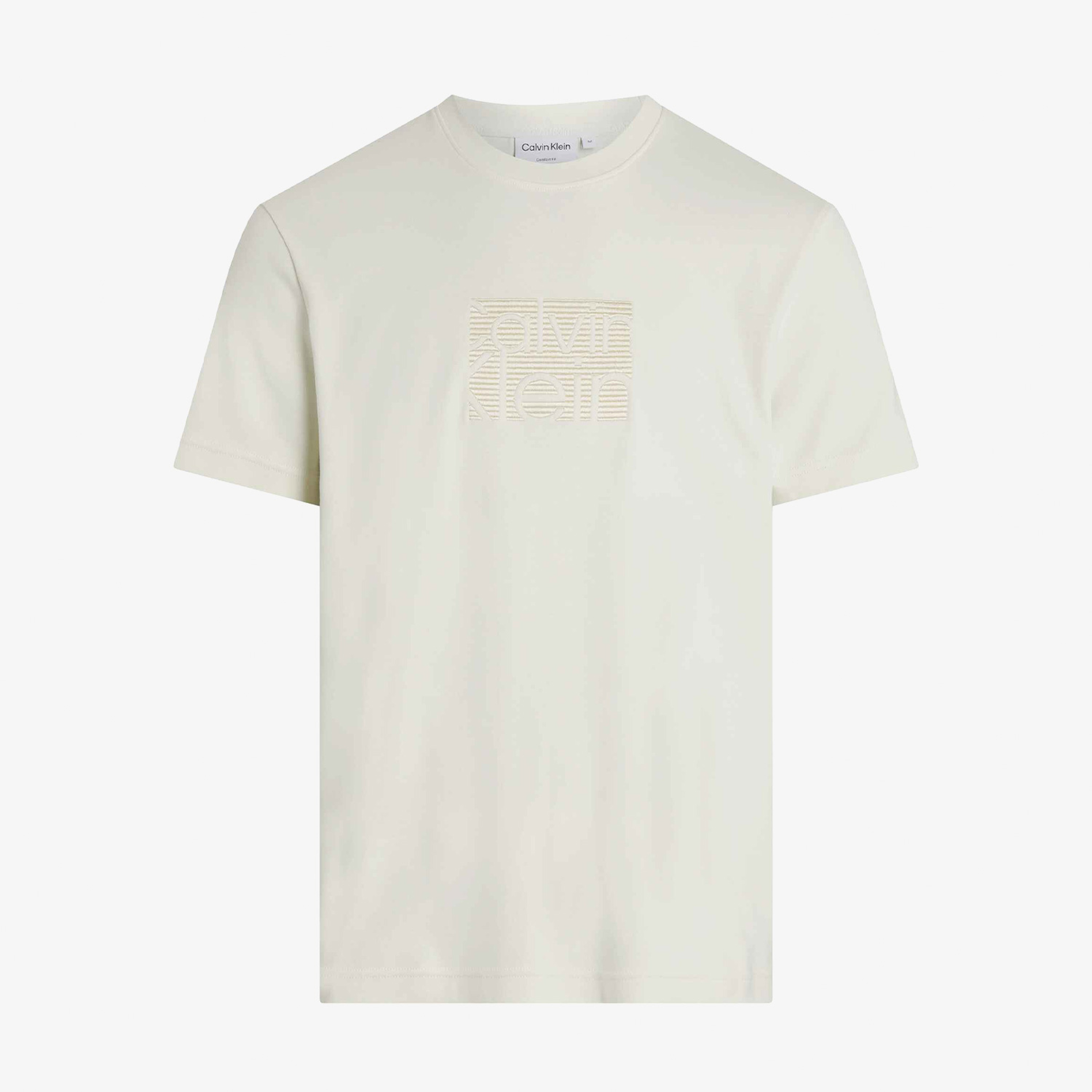 Calvin Klein Erkek Krem Tshirt