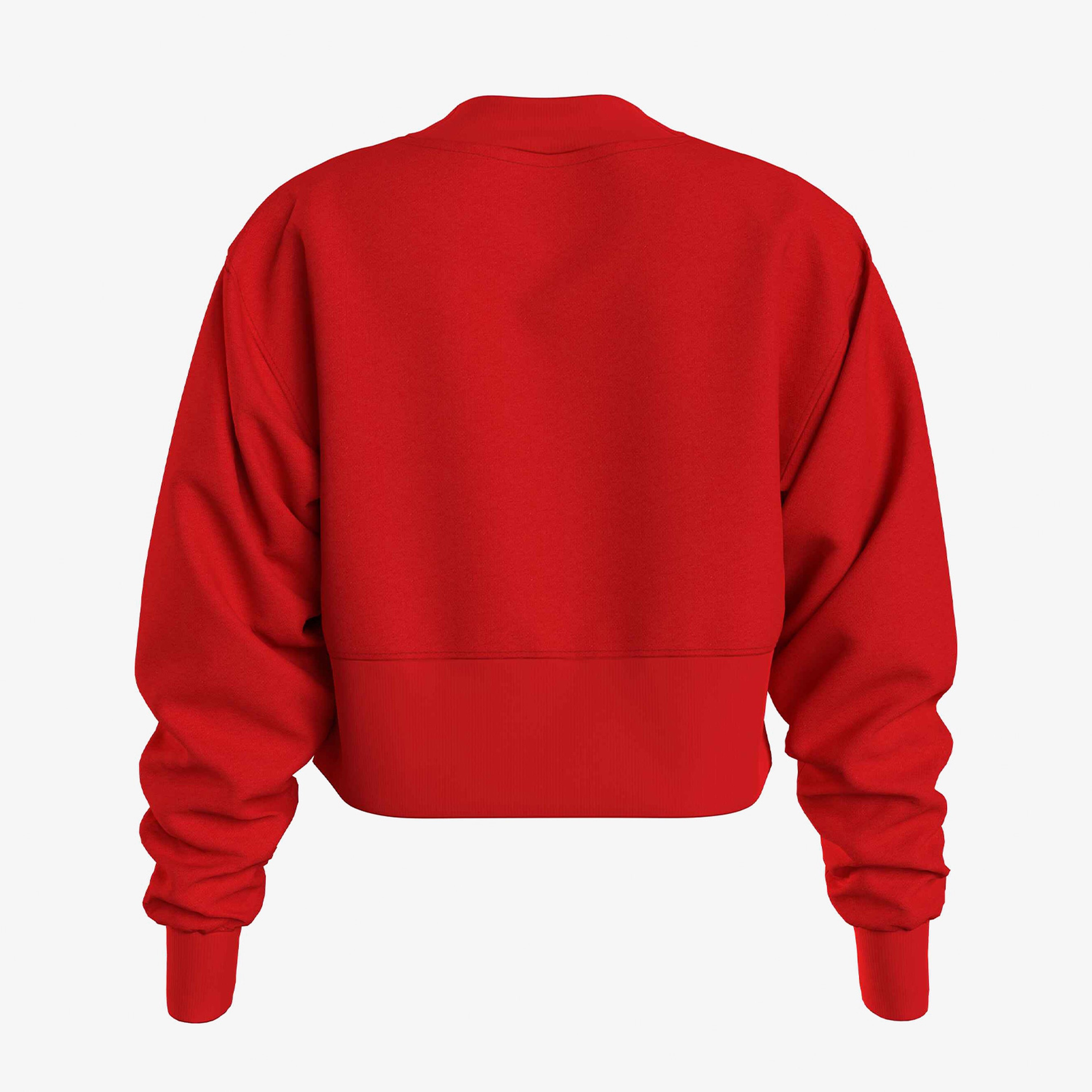 Calvin Klein Kadın Kırmızı Sweatshirt