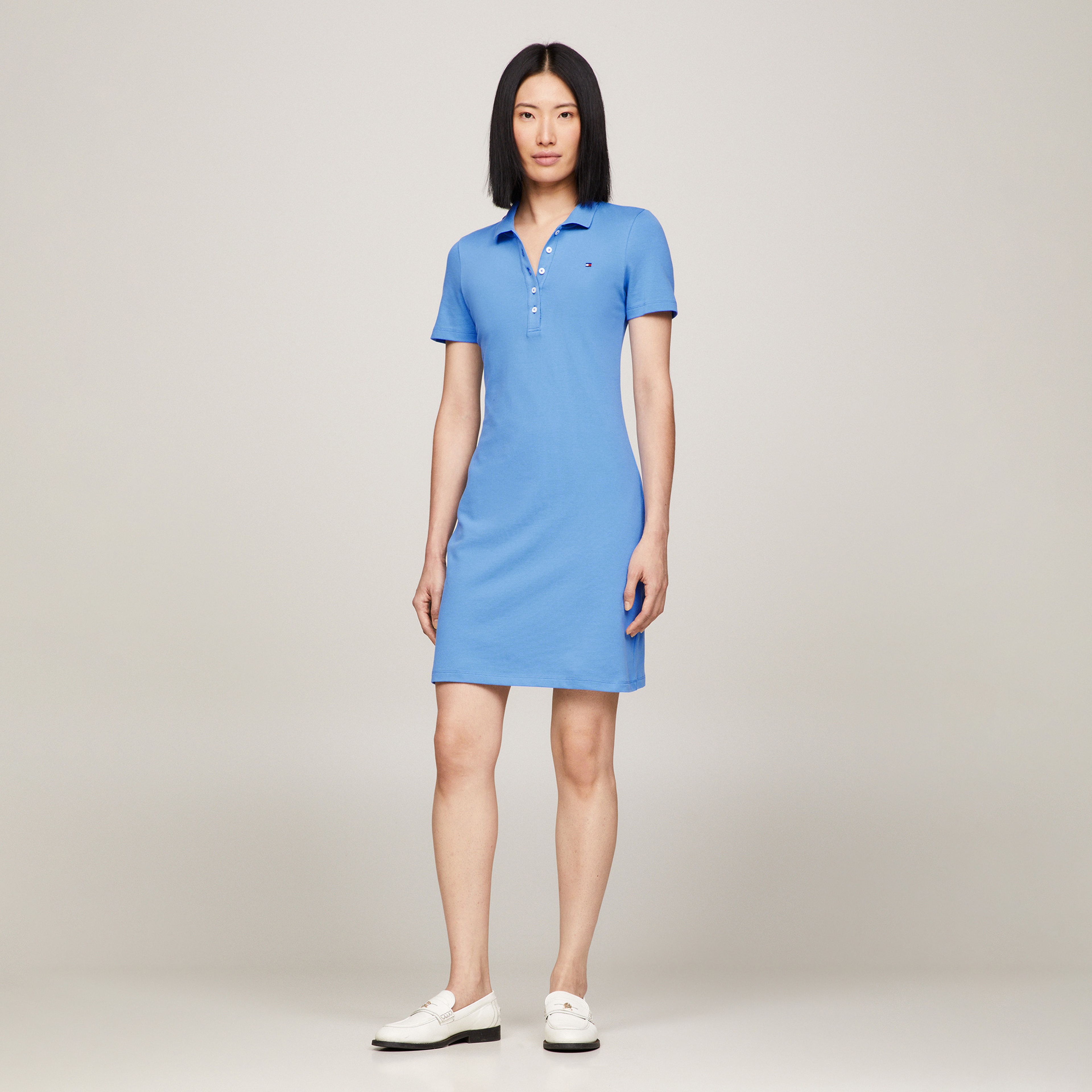 Tommy Hilfiger Kadın Mavi Elbise