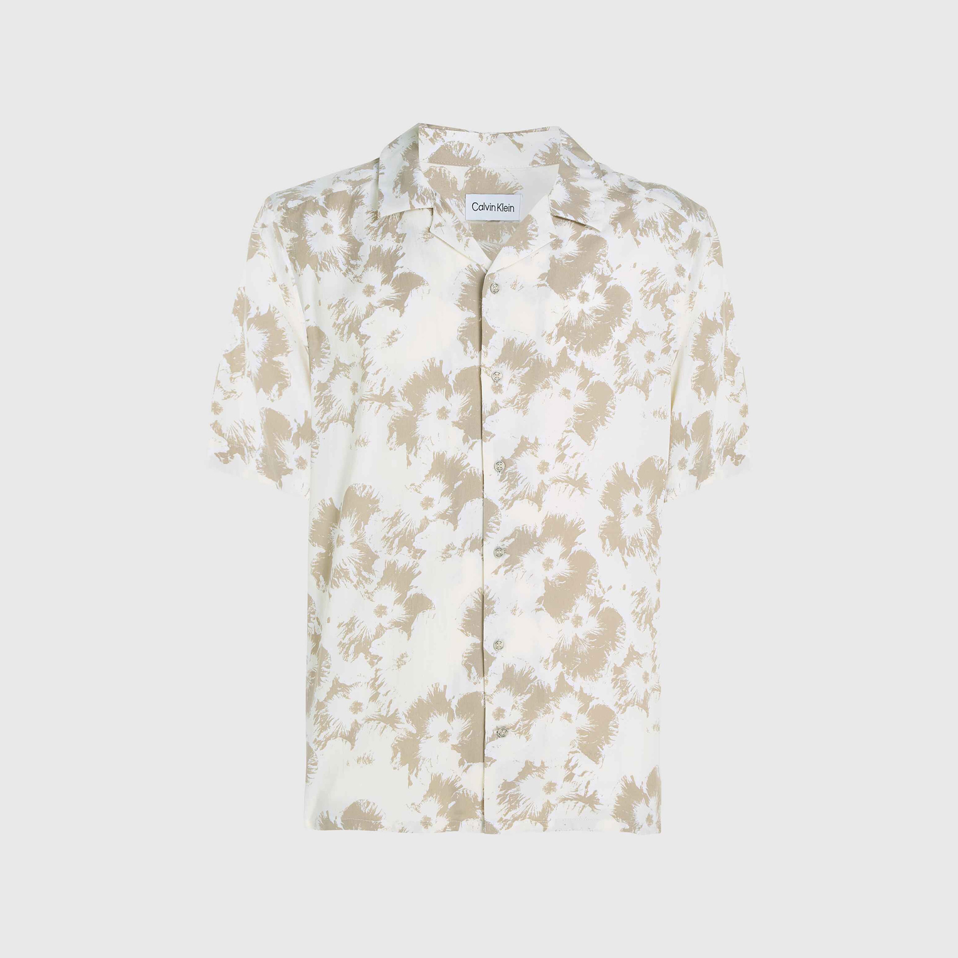 Calvin Klein Erkek Bej Gömlek