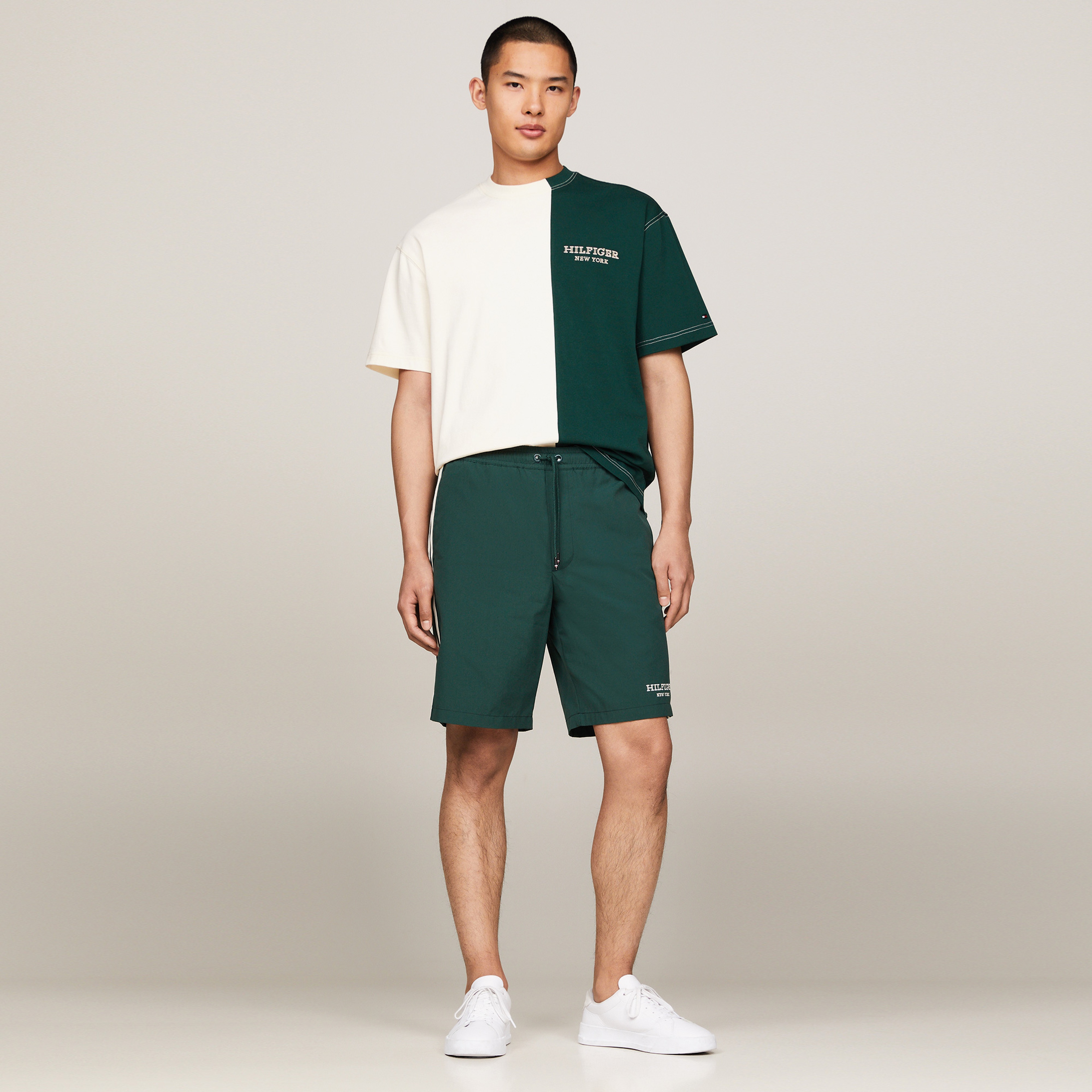 Tommy Hilfiger Erkek Yeşil Şort