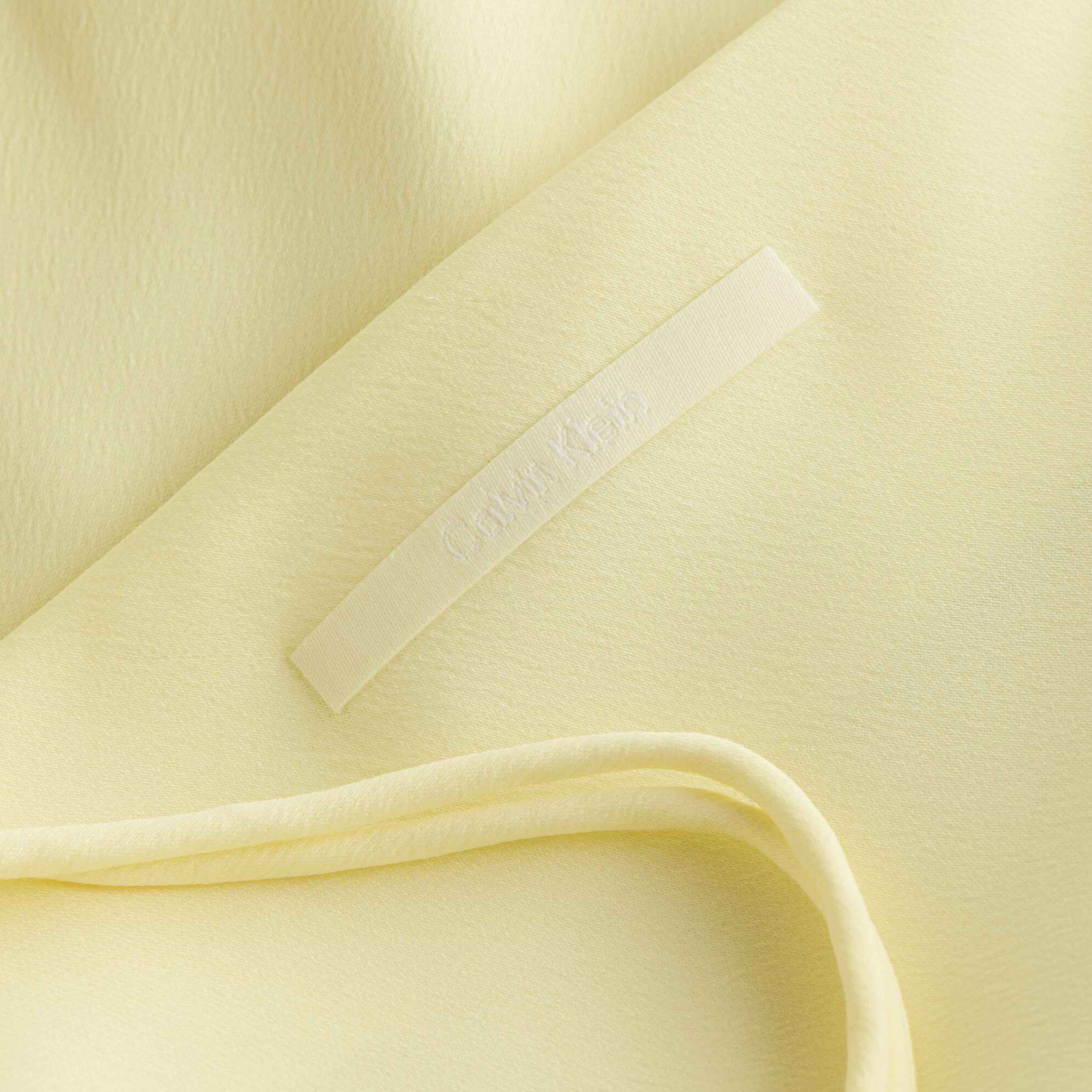 Calvin Klein Kadın Sarı Tshirt