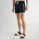 GANT Erkek Siyah Regular Fit Logolu Mayo Şort