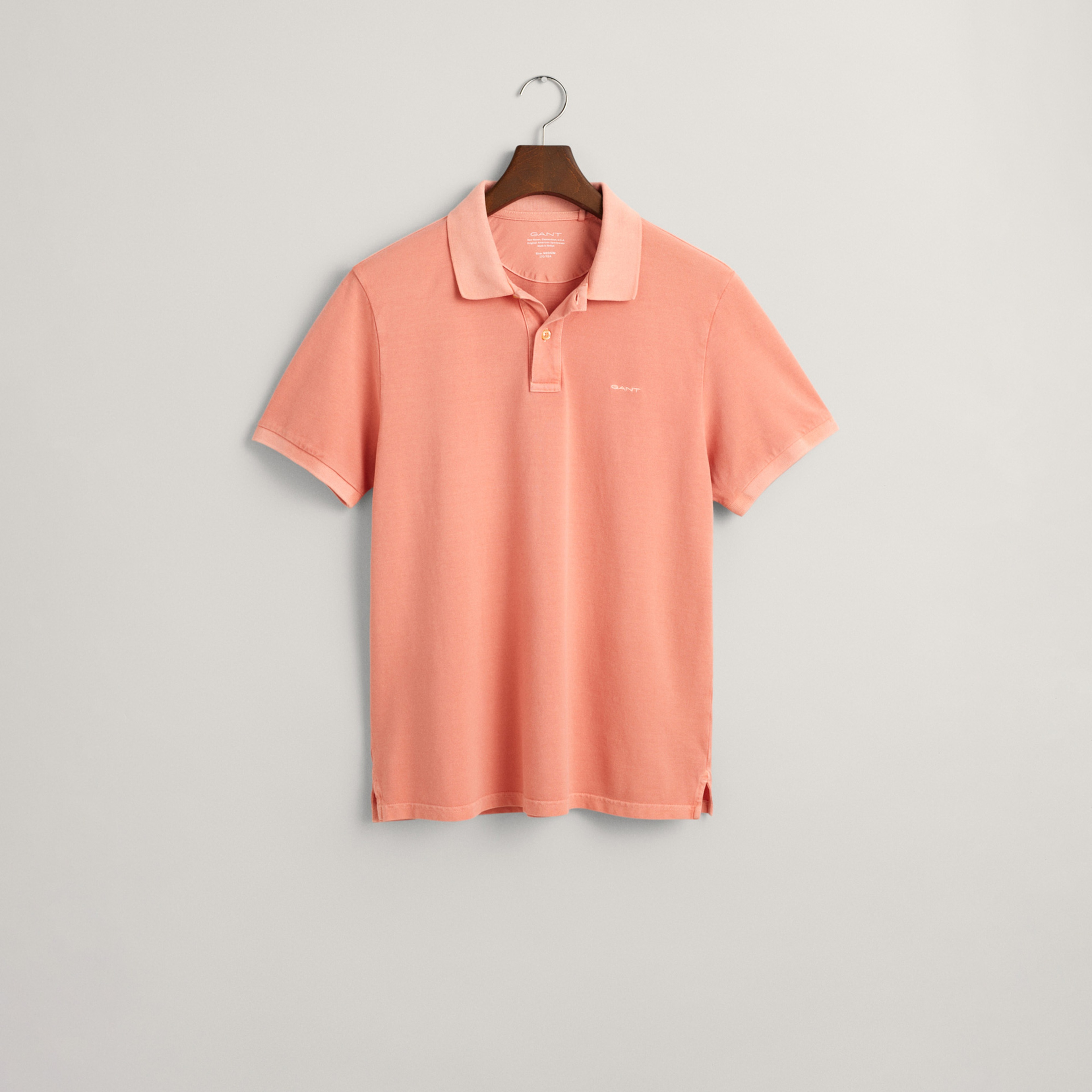 GANT Erkek Pembe Regular Fit Logolu Polo