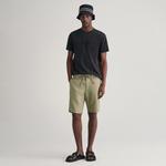 GANT Erkek Yeşil Relaxed Fit Keten Şort