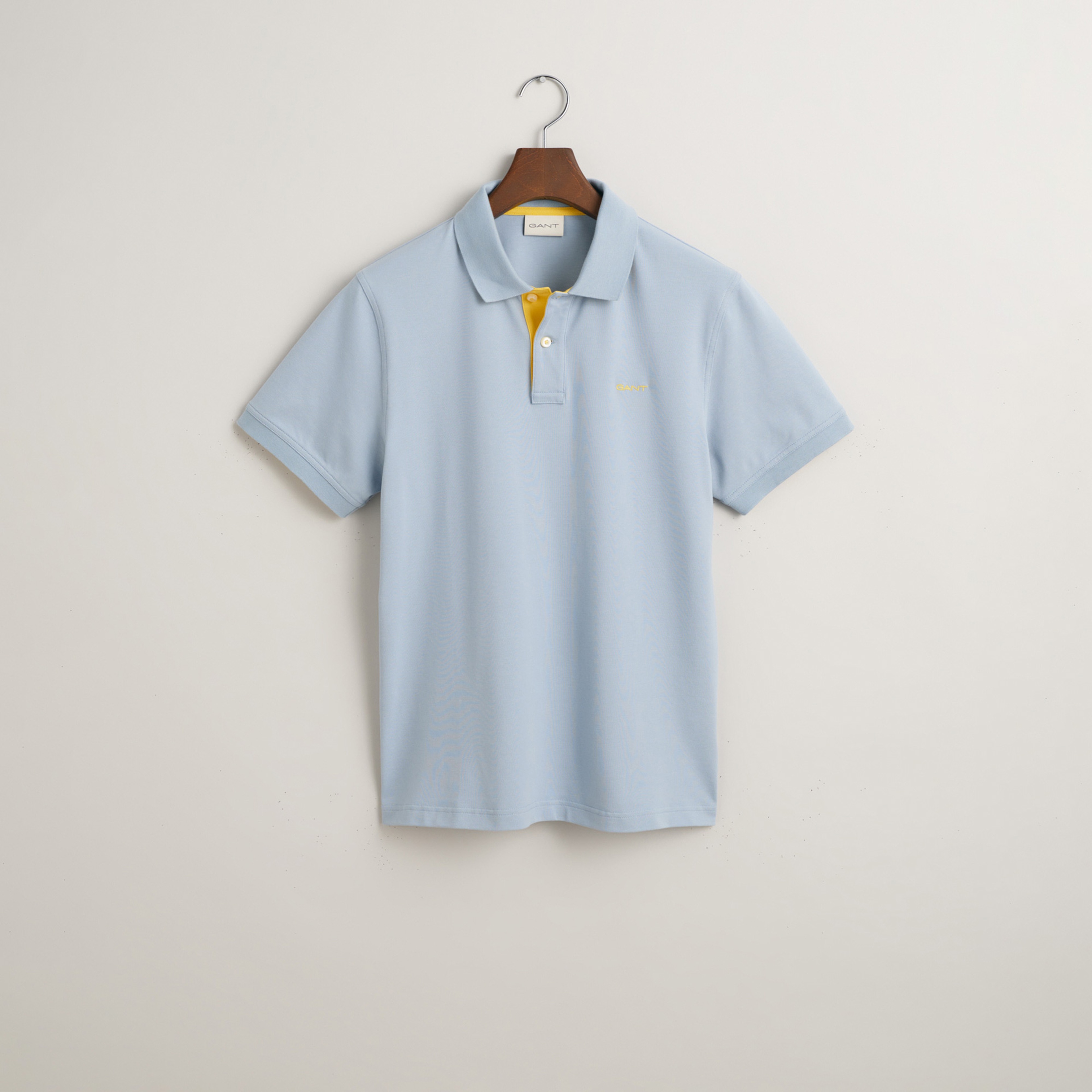 GANT Erkek Mavi Regular Fit Polo Yaka T-Shirt