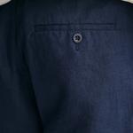 GANT Erkek Lacivert Relaxed Fit Keten Şort