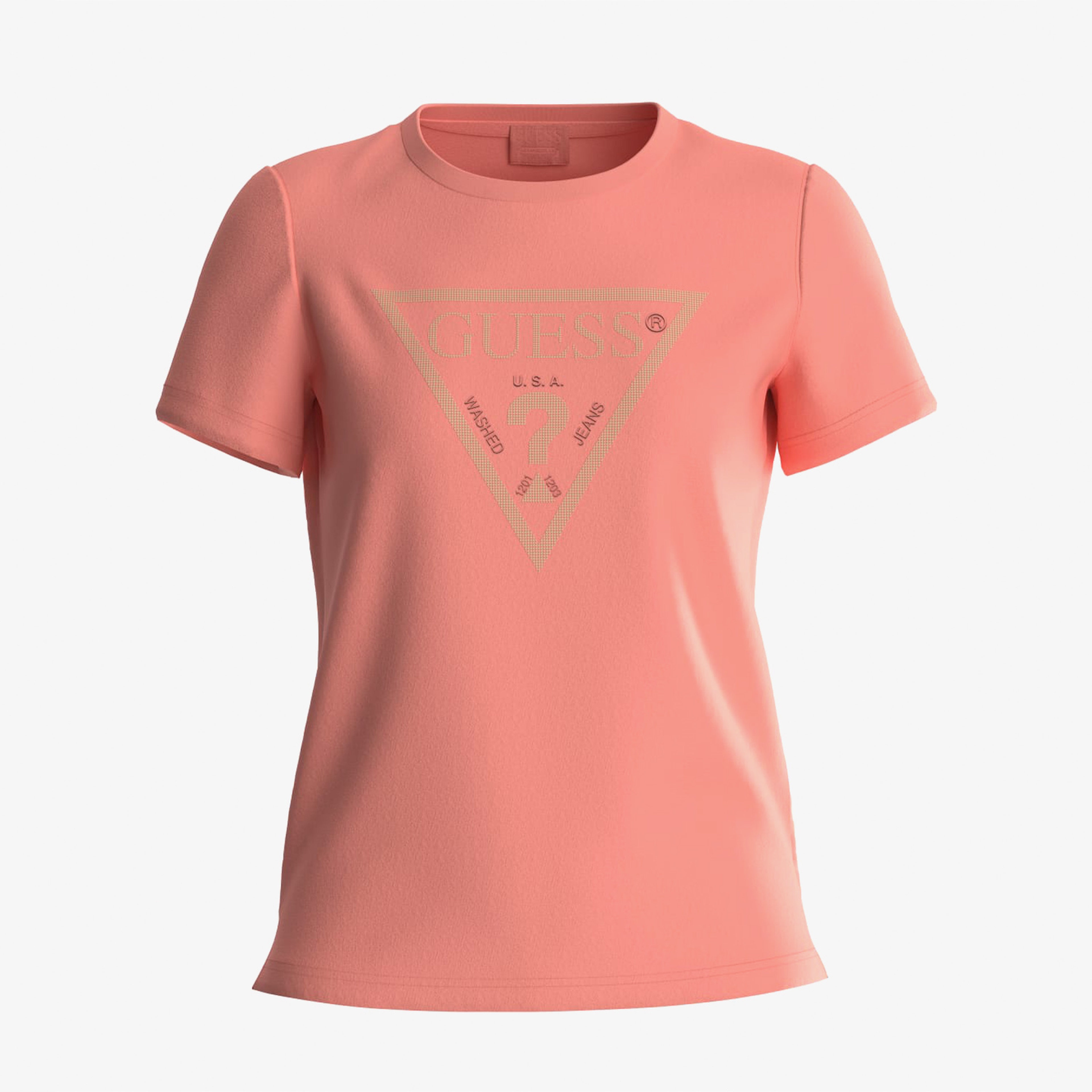 Guess Kadın Pembe Tshirt