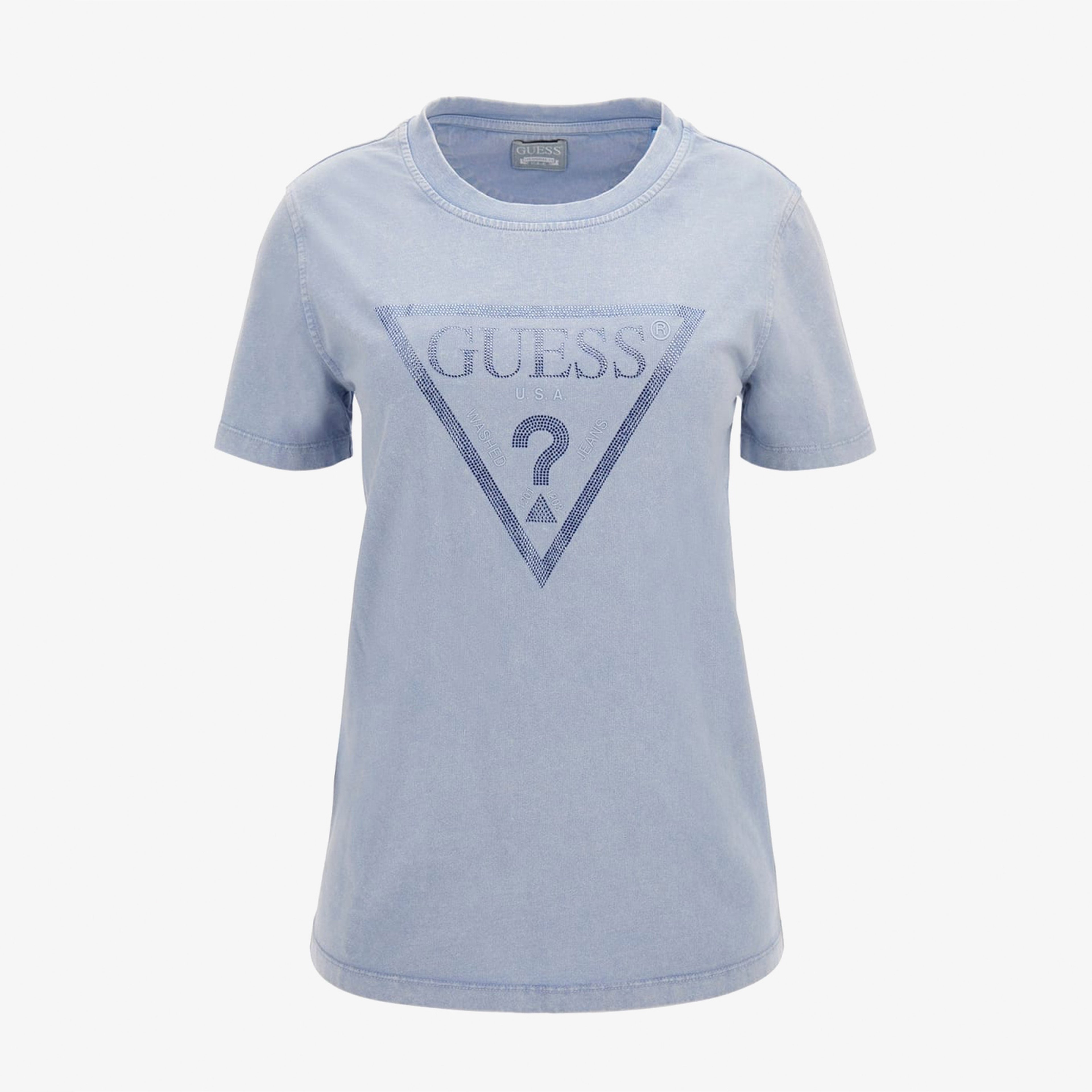 Guess Kadın Mavi Tshirt