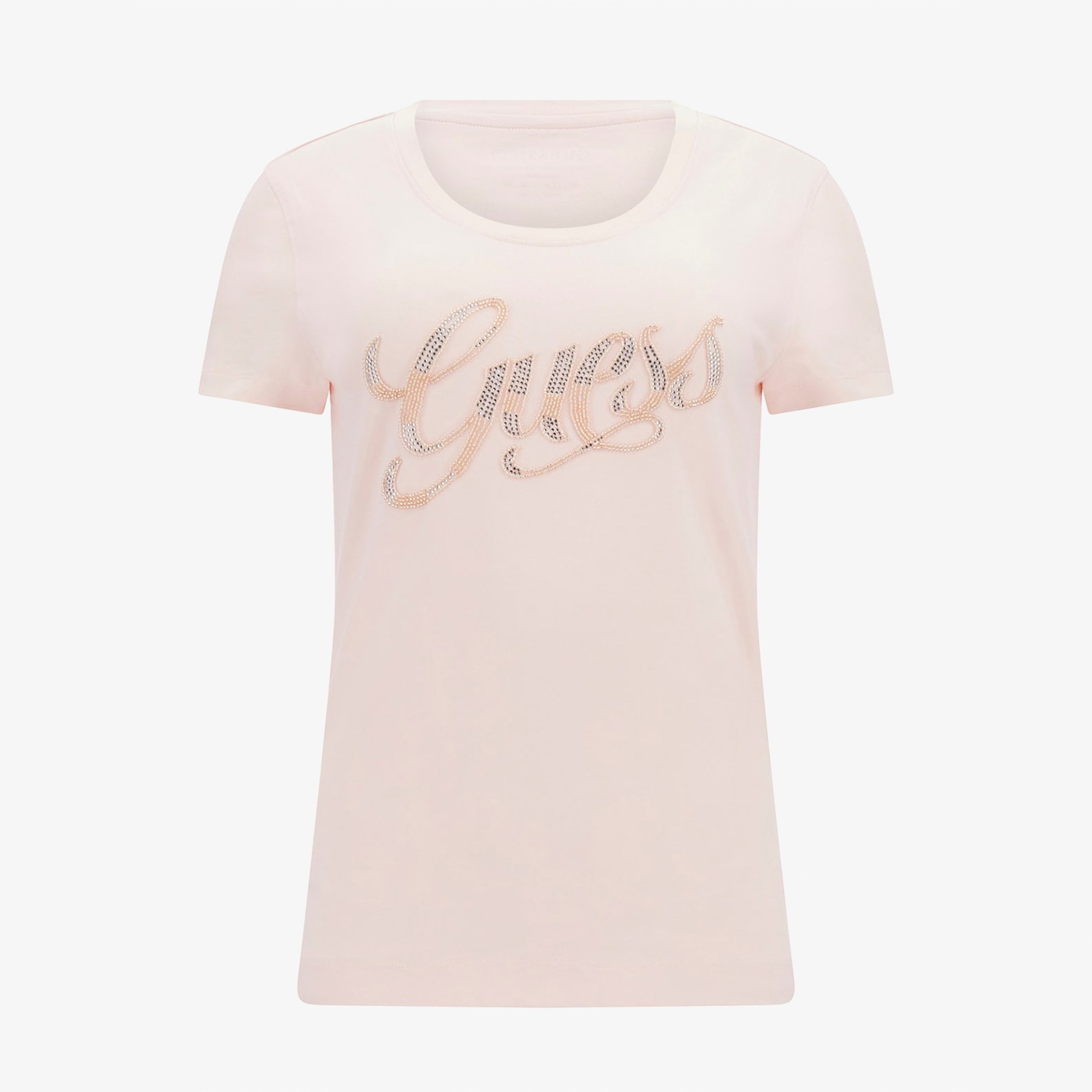 Guess Kadın Pembe Tshirt