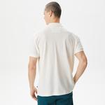 Nautica Erkek Ekru Classic Fit Polo