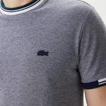 Erkek Regular Fit Bisiklet Yaka Lacivert T-Shirt