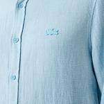 Erkek Regular Fit Mavi Gömlek