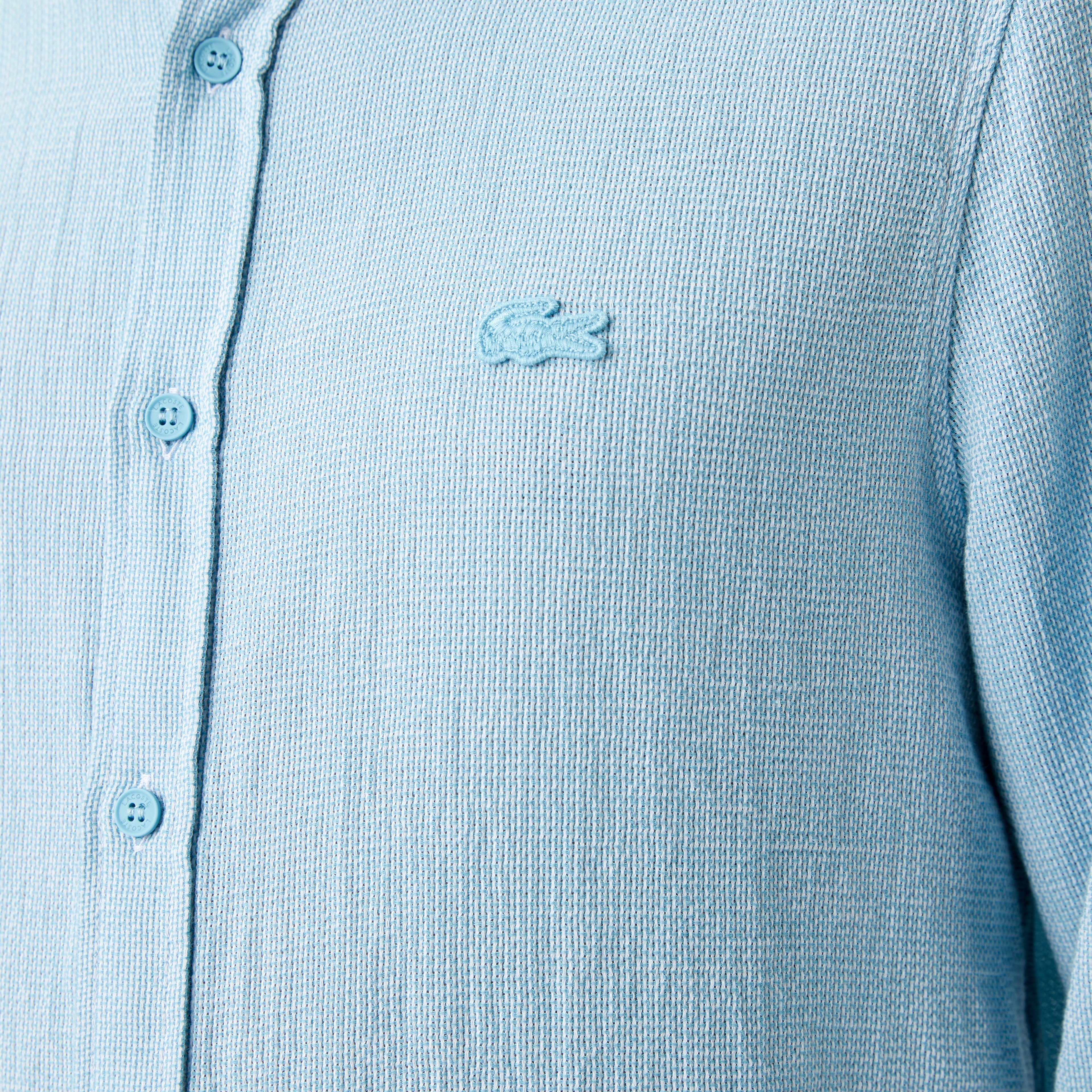 Erkek Regular Fit Mavi Gömlek