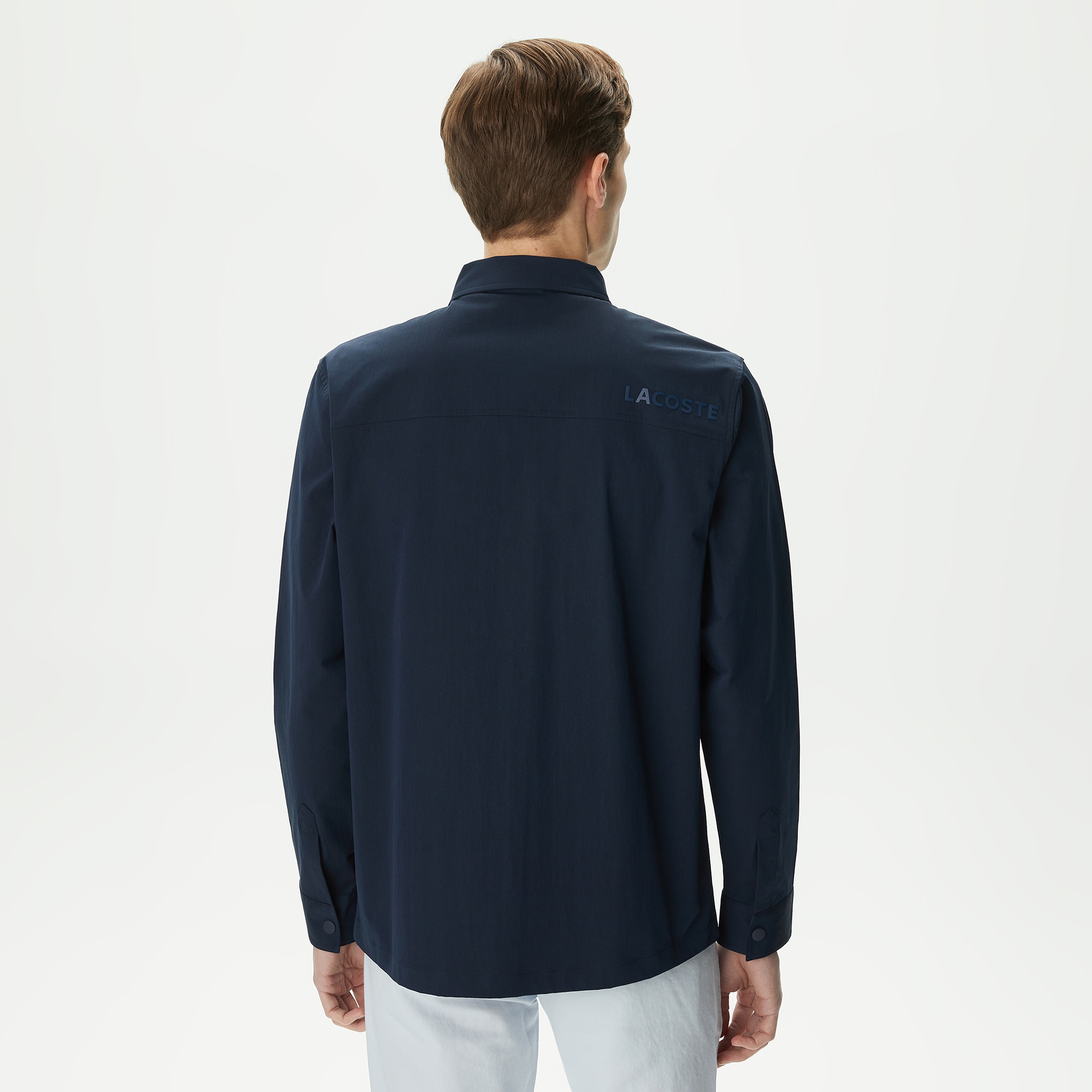 Erkek Relaxed Fit Lacivert Gömlek