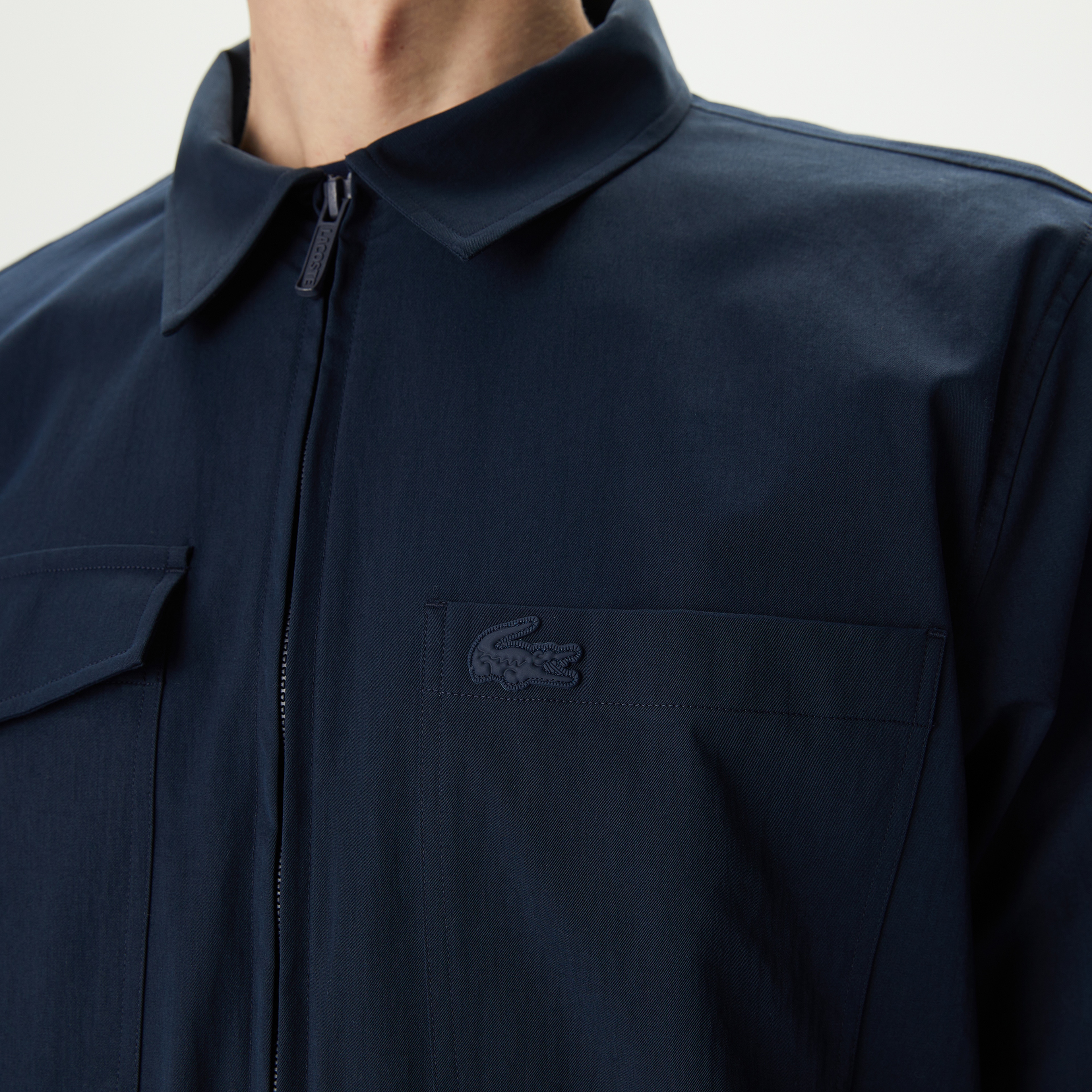 Erkek Relaxed Fit Lacivert Gömlek