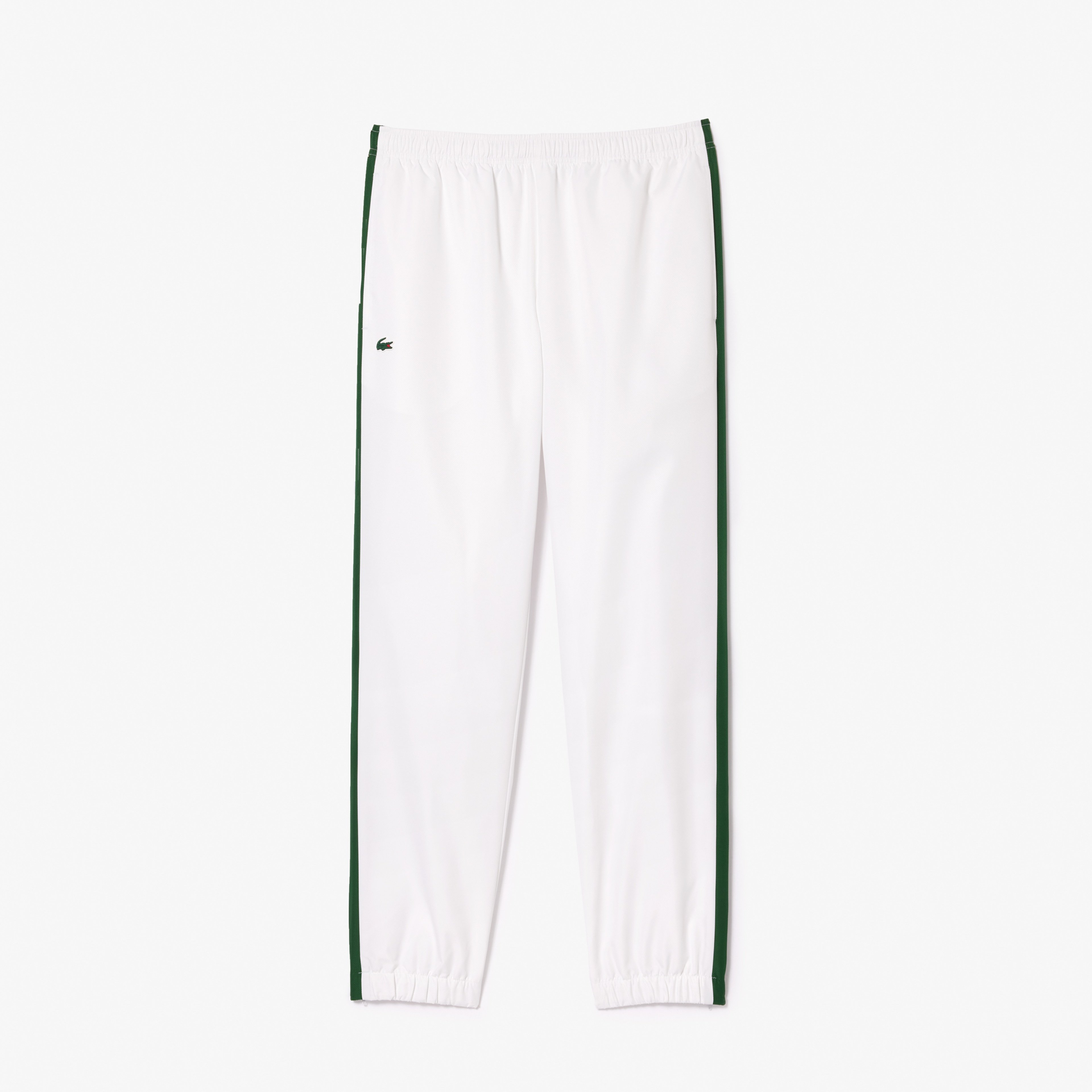 Erkek Regular Fit Uzun Kollu Renk Bloklu Yeşil Eşofman Takımı