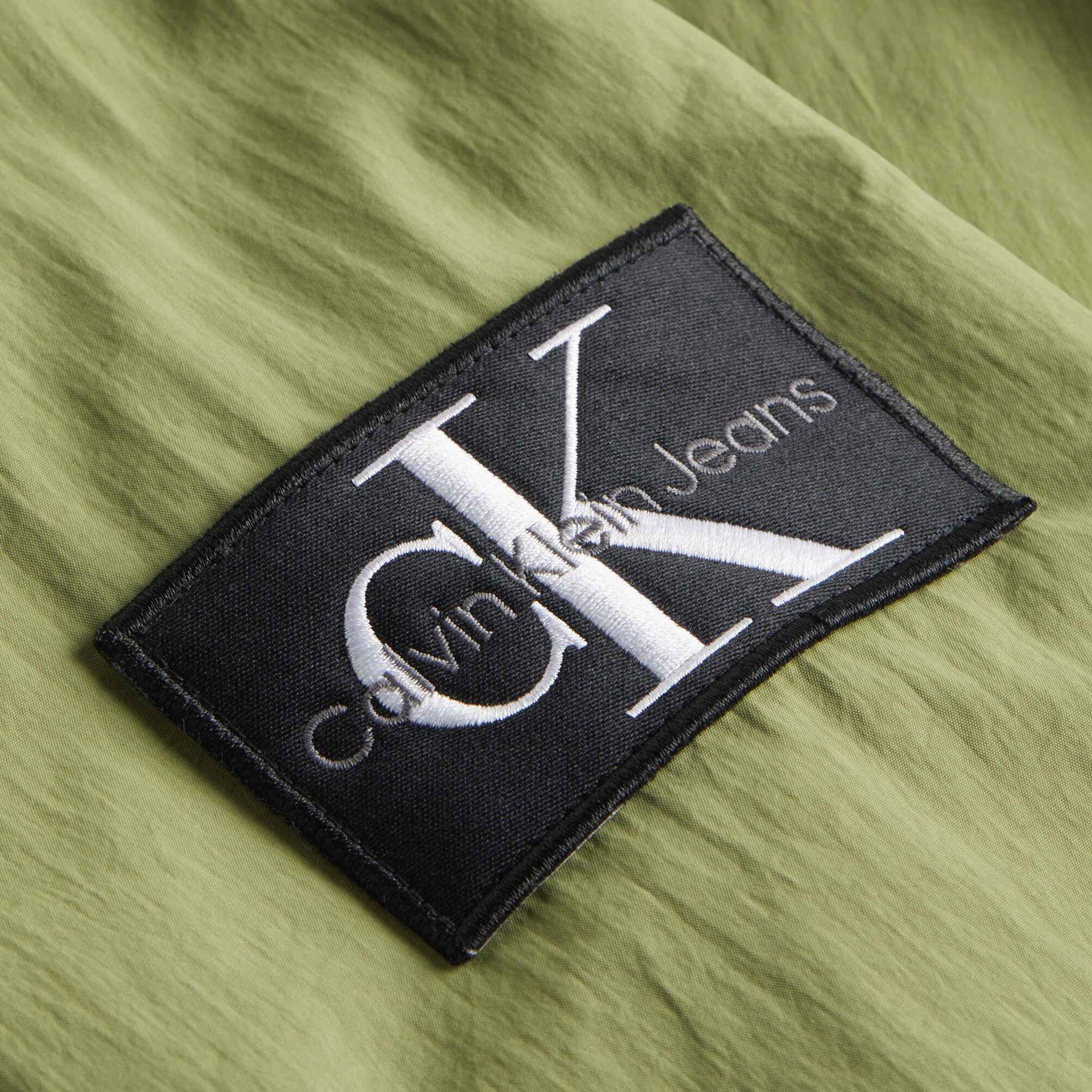 Calvin Klein Erkek Yeşil Mont