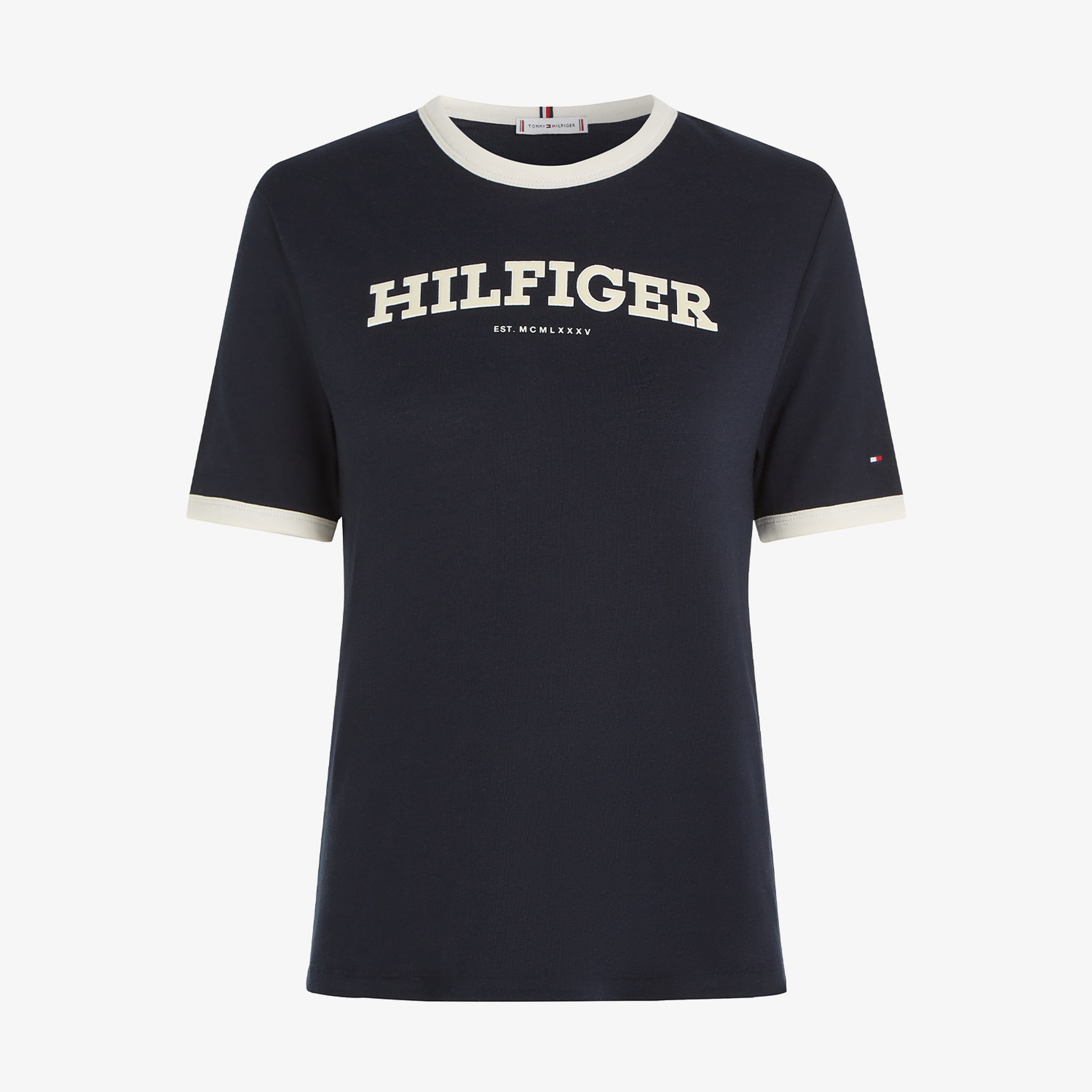 Tommy Hilfiger Kadın Mavi Tshirt