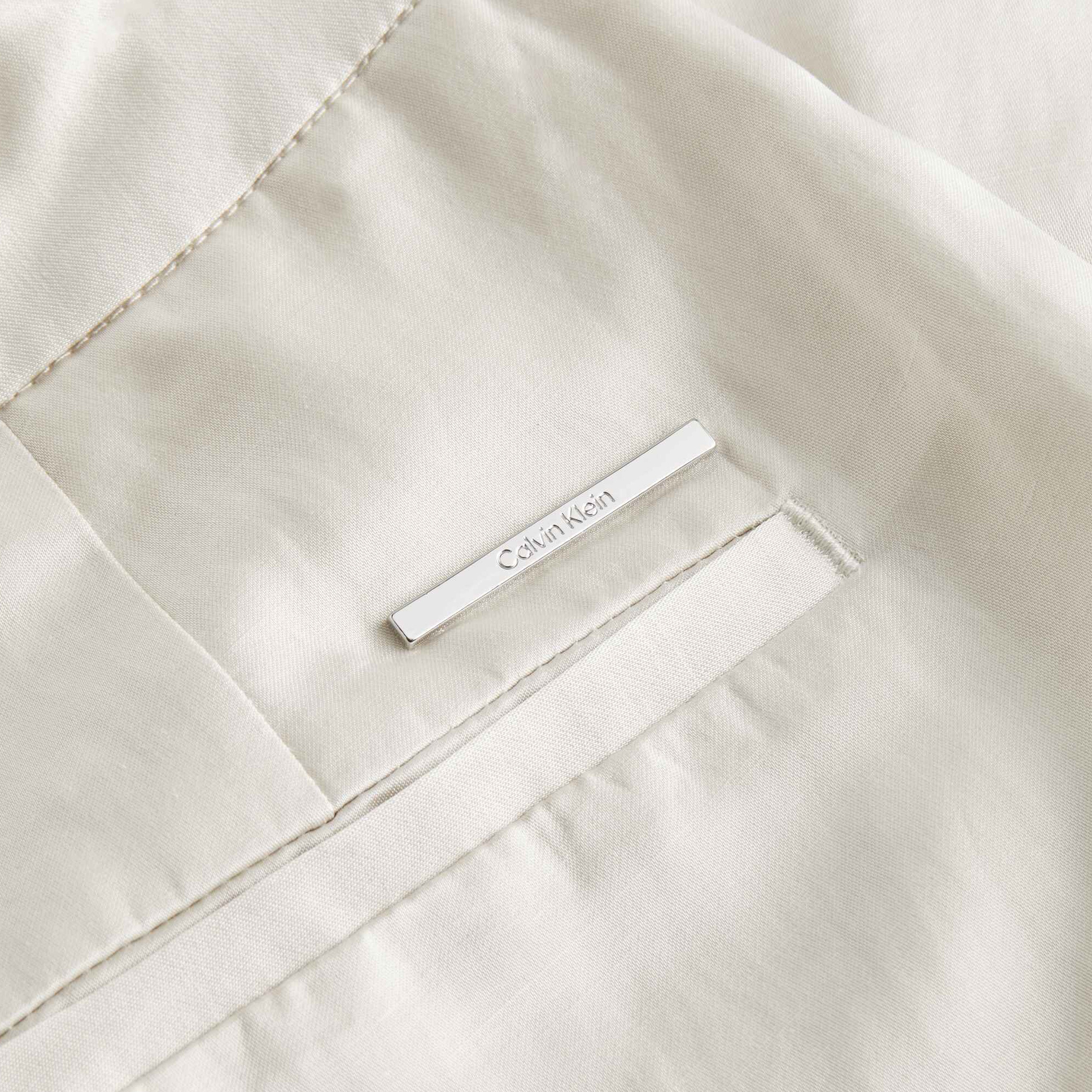 Calvin Klein Kadın Gri Pantolon