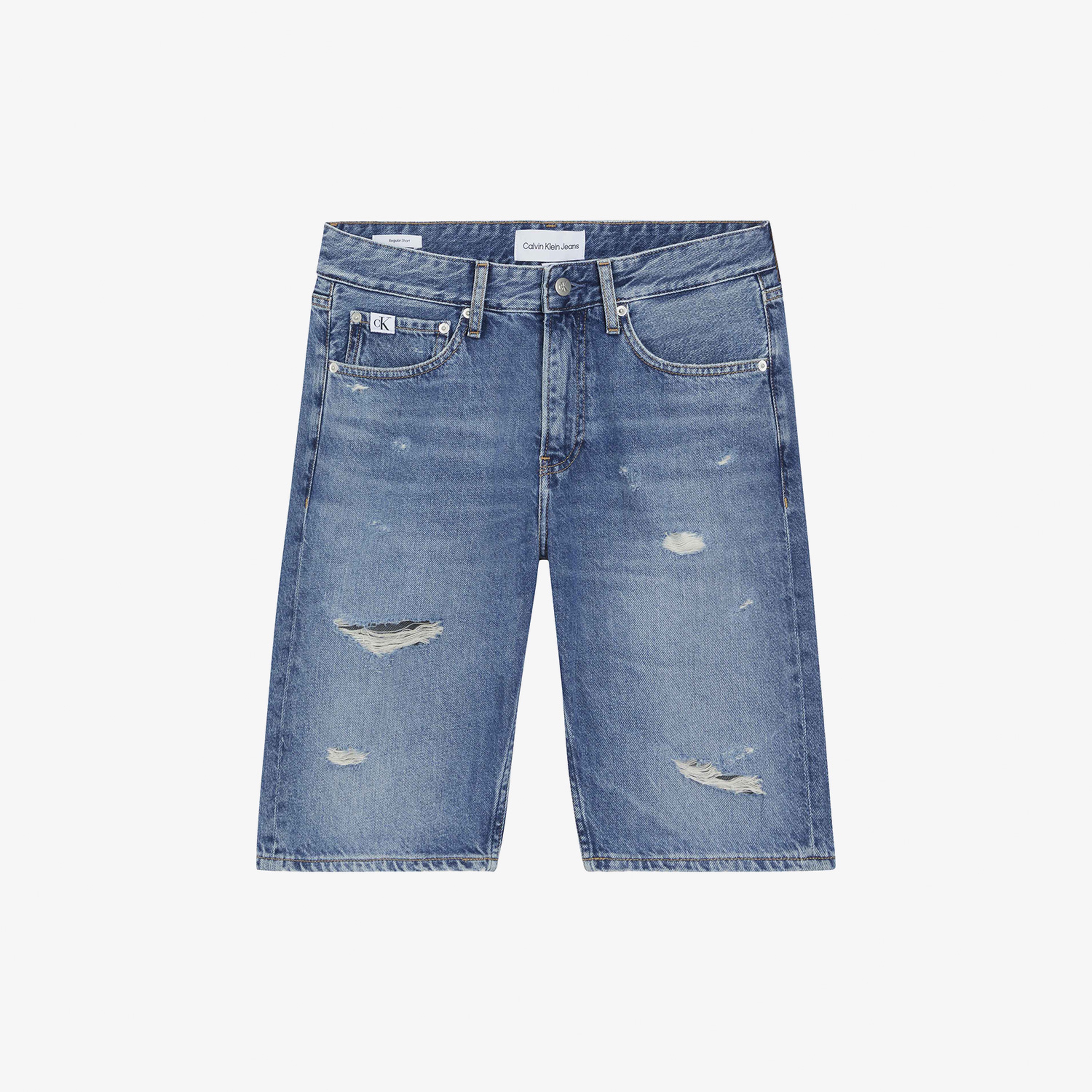 Calvin Klein Erkek Mavi Şort