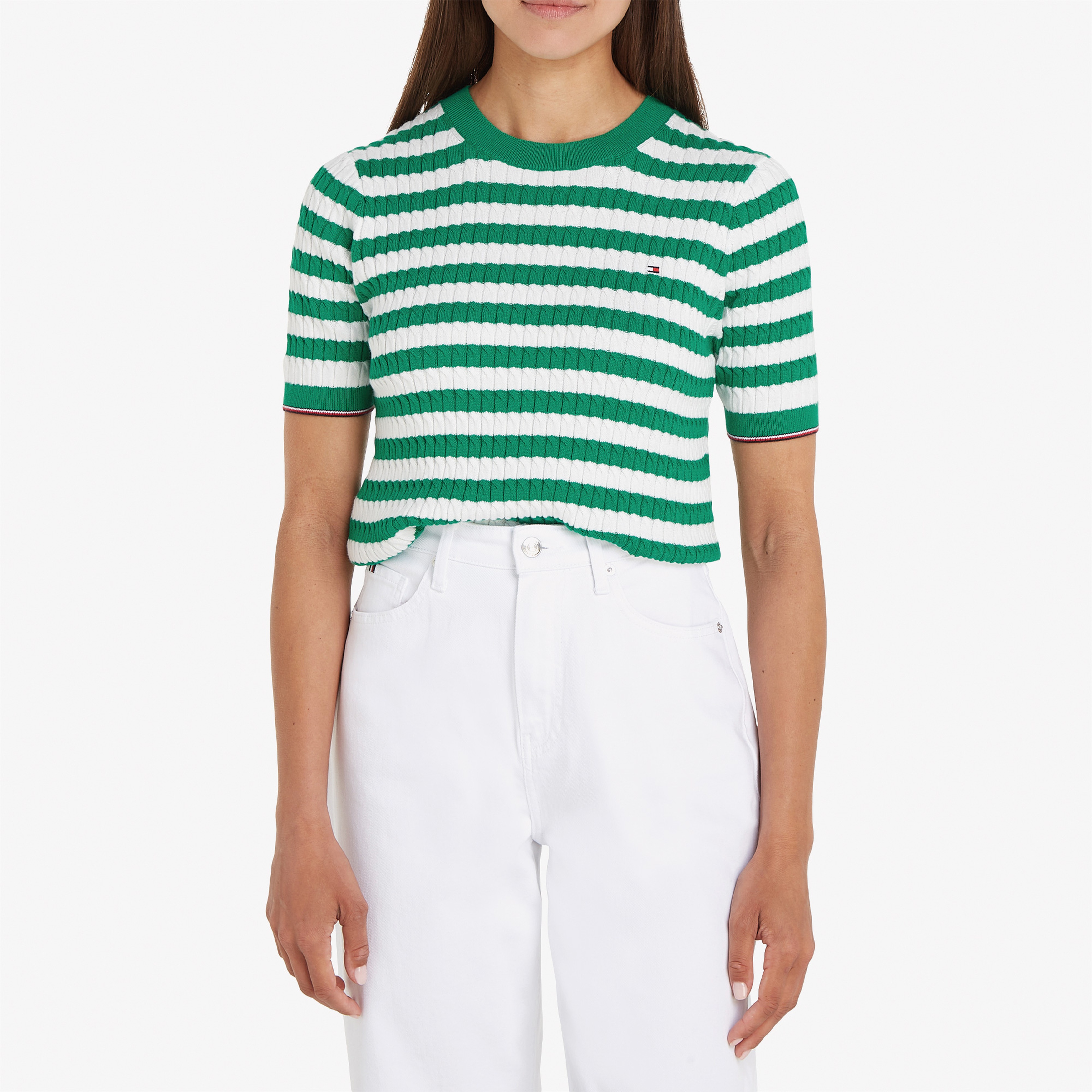 Tommy Hilfiger Kadın Yeşil Triko